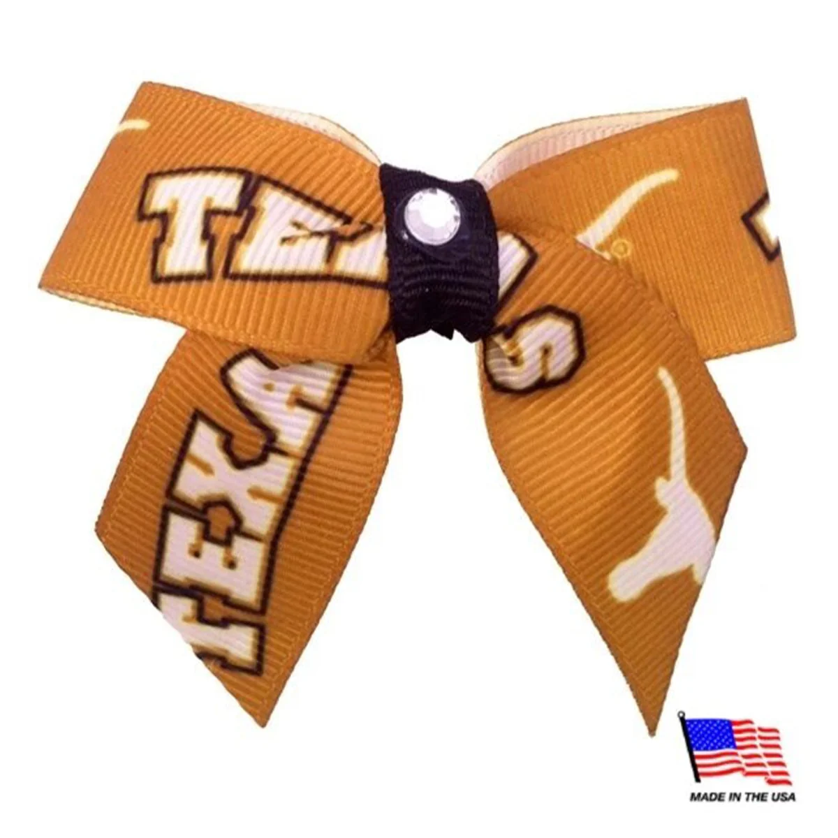 All Star Dogs NCAA Texas Longhorns Dog Hair Bow