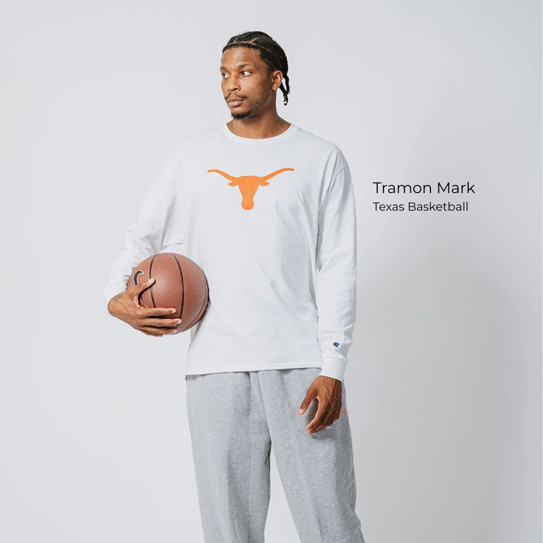 Champion Texas Longhorns Logo Long Sleeve Tee - Image 3