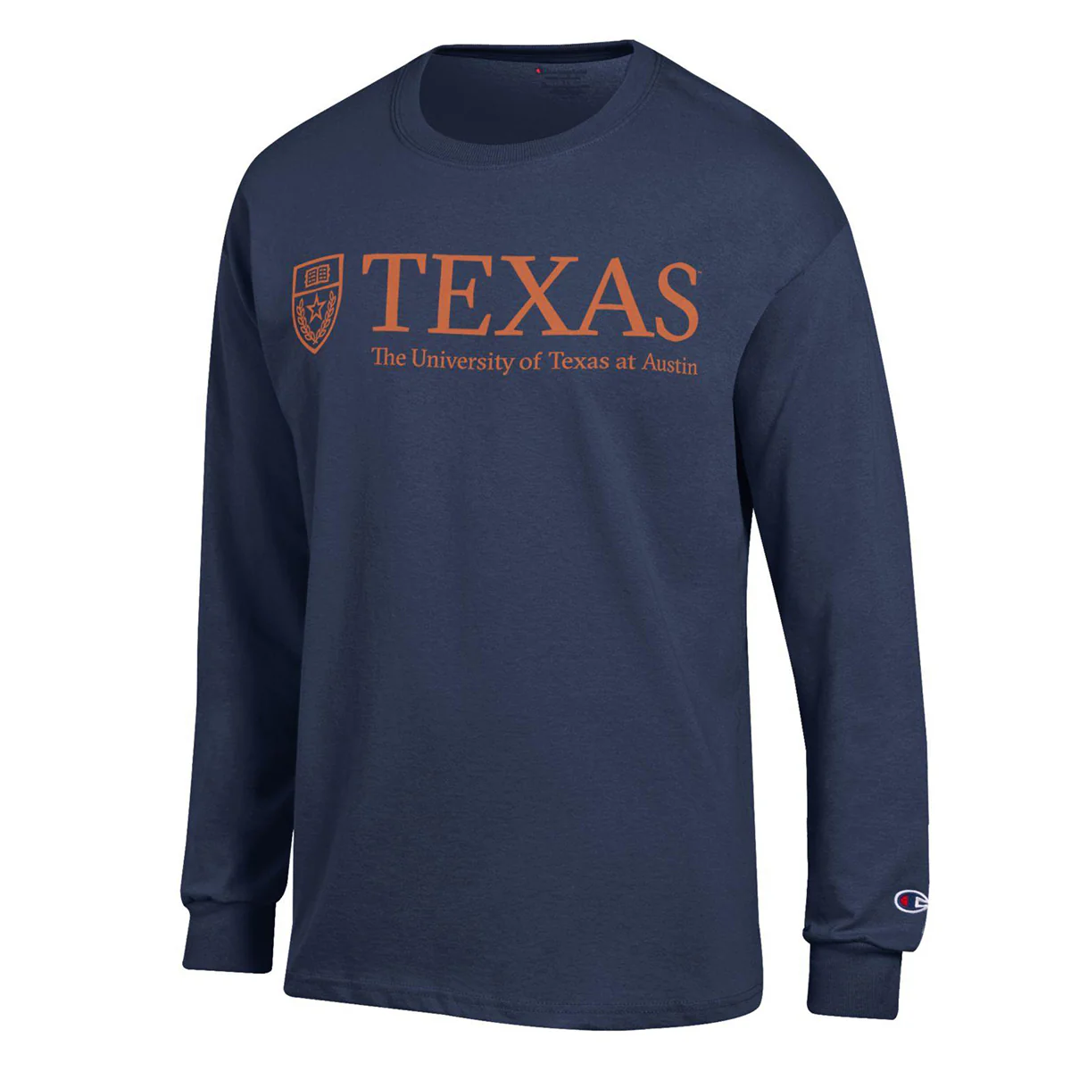 Champion University of Texas Shield Long Sleeve Tee - Image 3