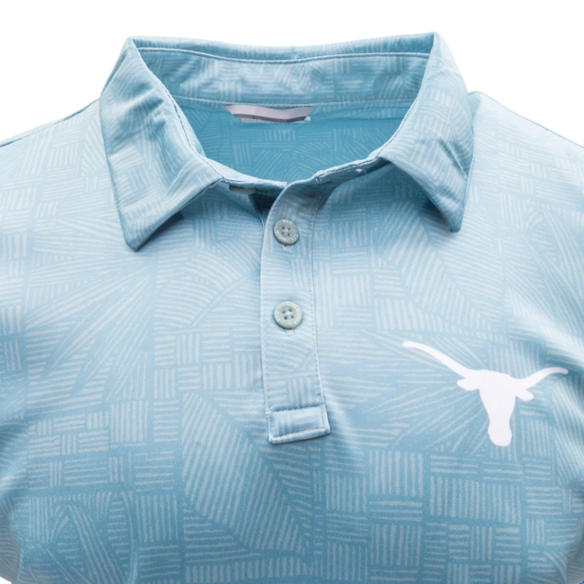 Columbia Texas Longhorns Super Terminal Patchwork Palms Polo - Image 2