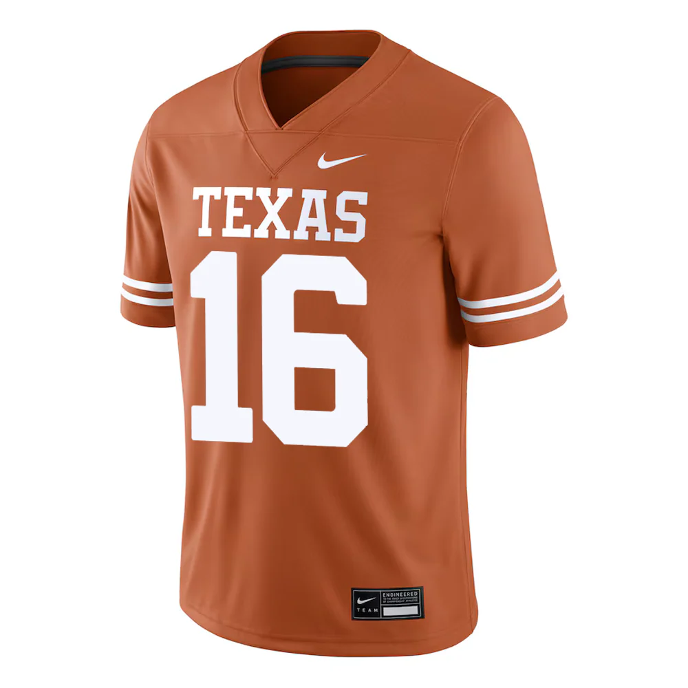 Custom & NIL Nike Texas Longhorns Home Football Jersey - Image 4