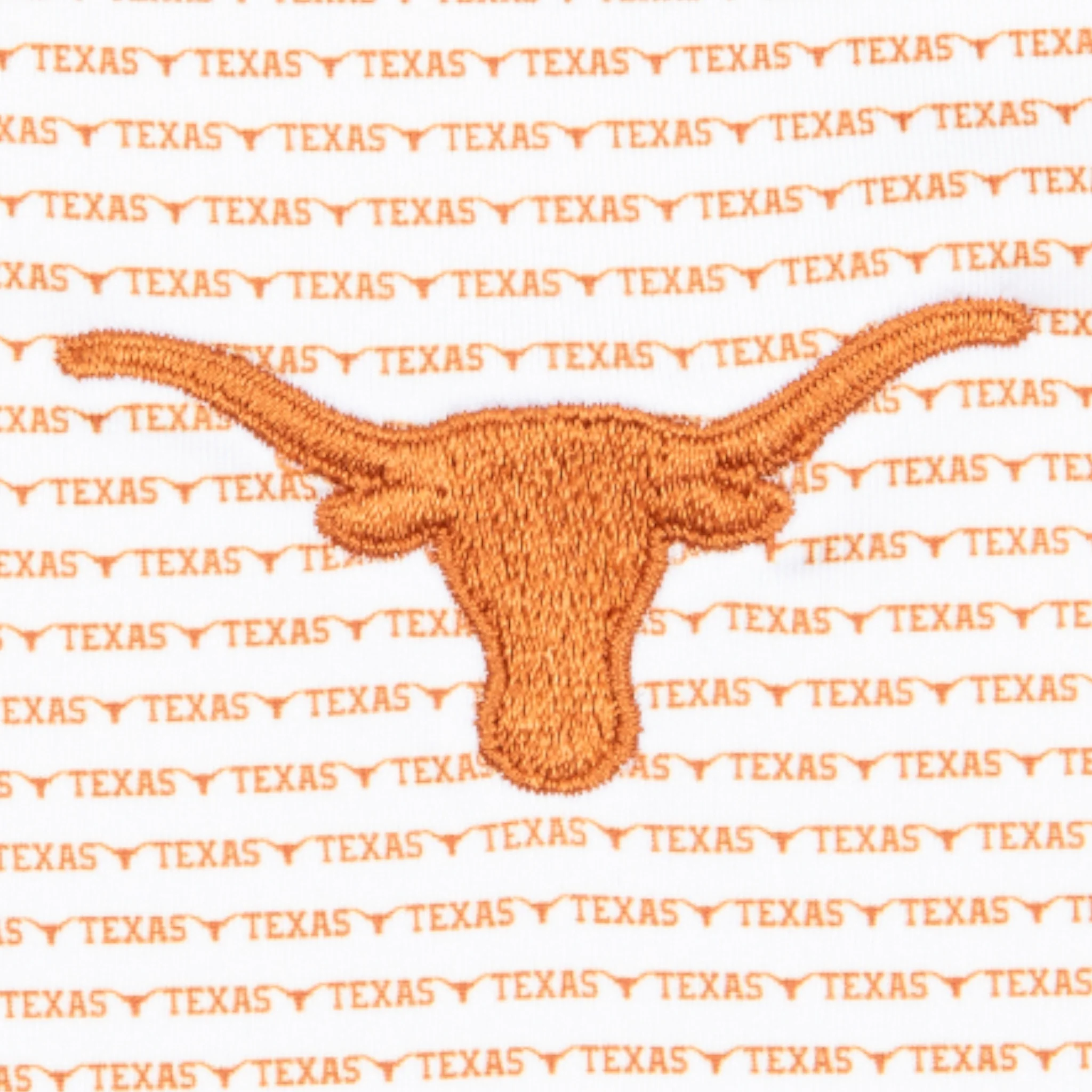 Forty Acres Texas Longhorns Alternating Stripe Polo - Image 4