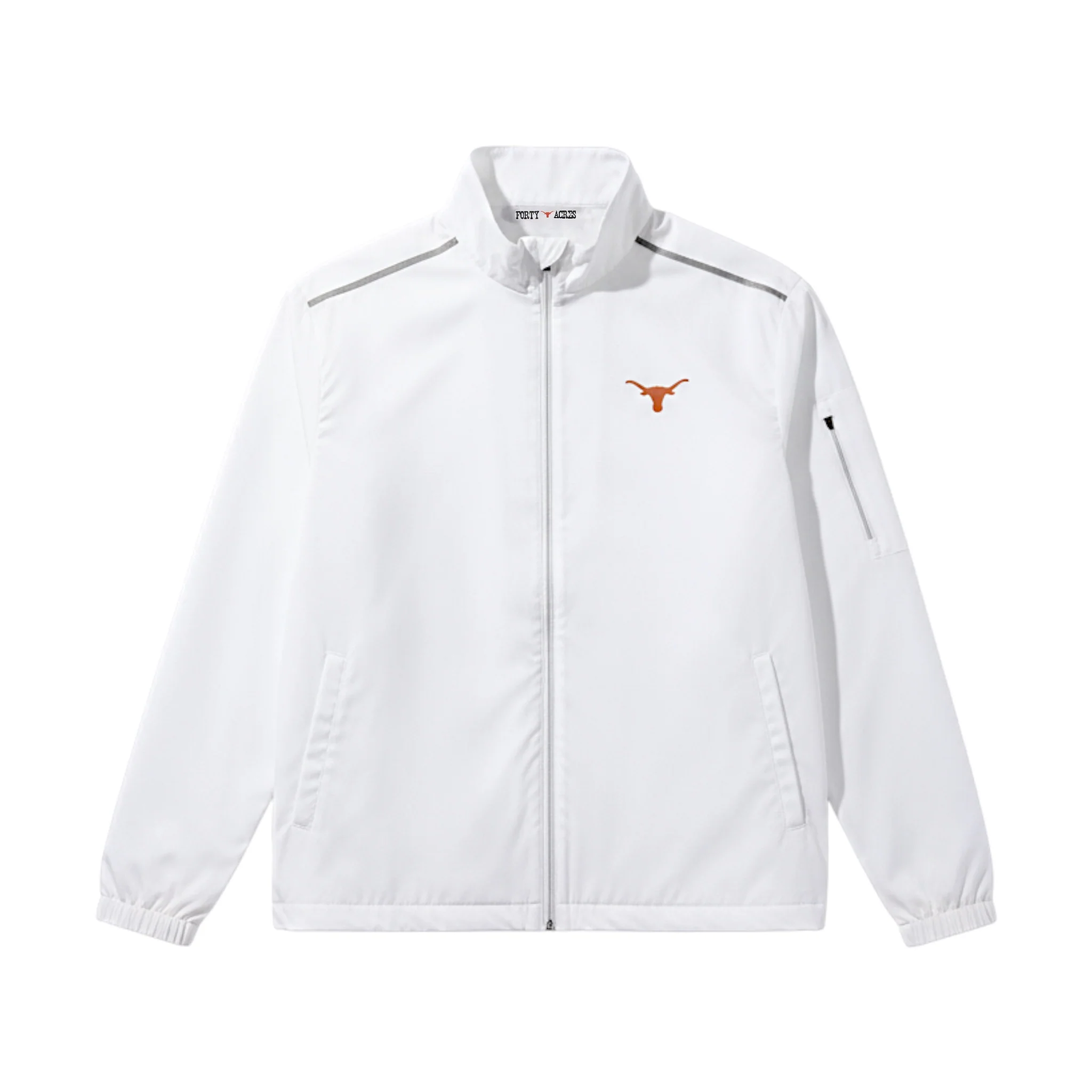 Forty Acres Texas Longhorns Aviator Full Zip Windwear Jacket - Image 2