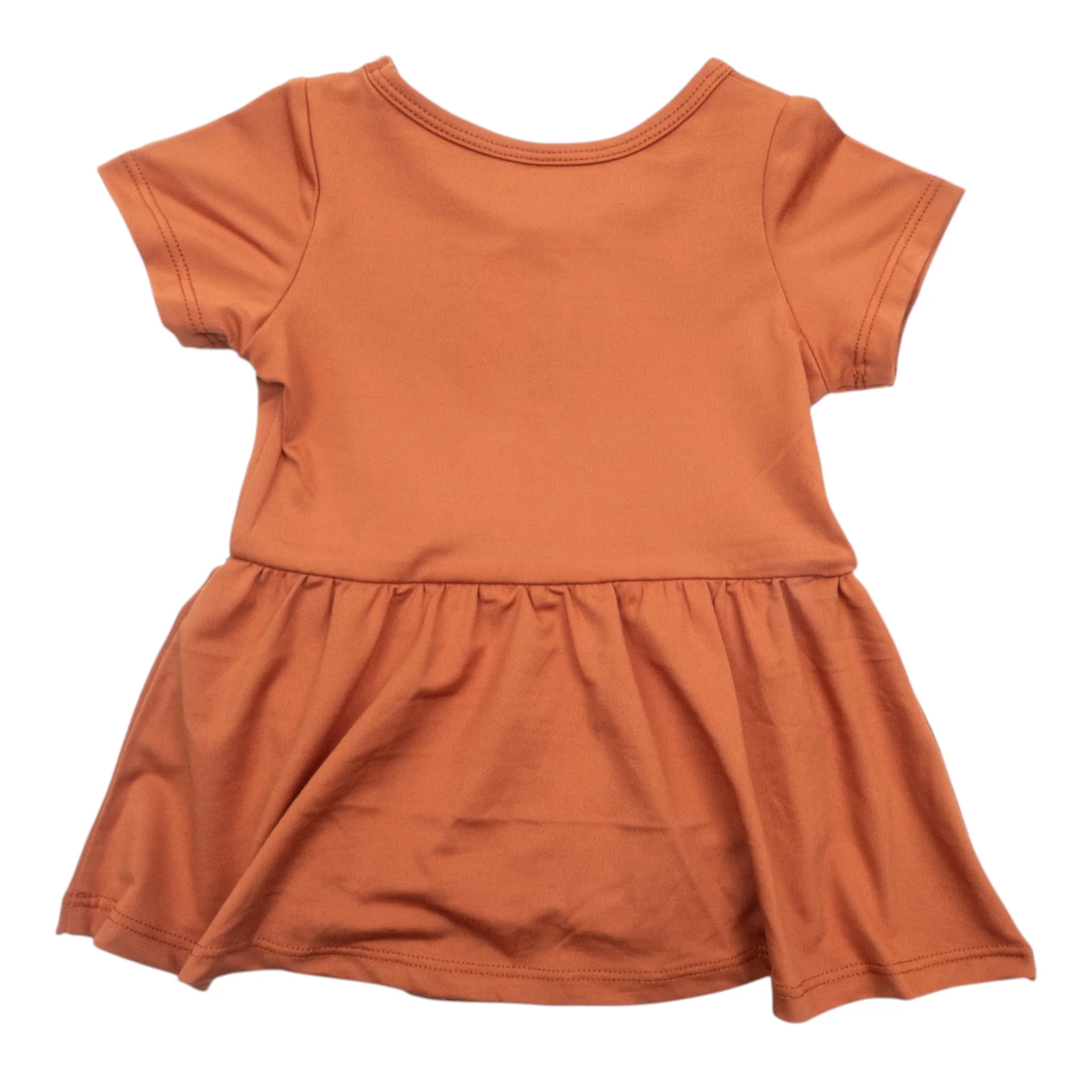 Infant ZooZatZ Texas Longhorns Short Sleeve Dress Romper - Image 4