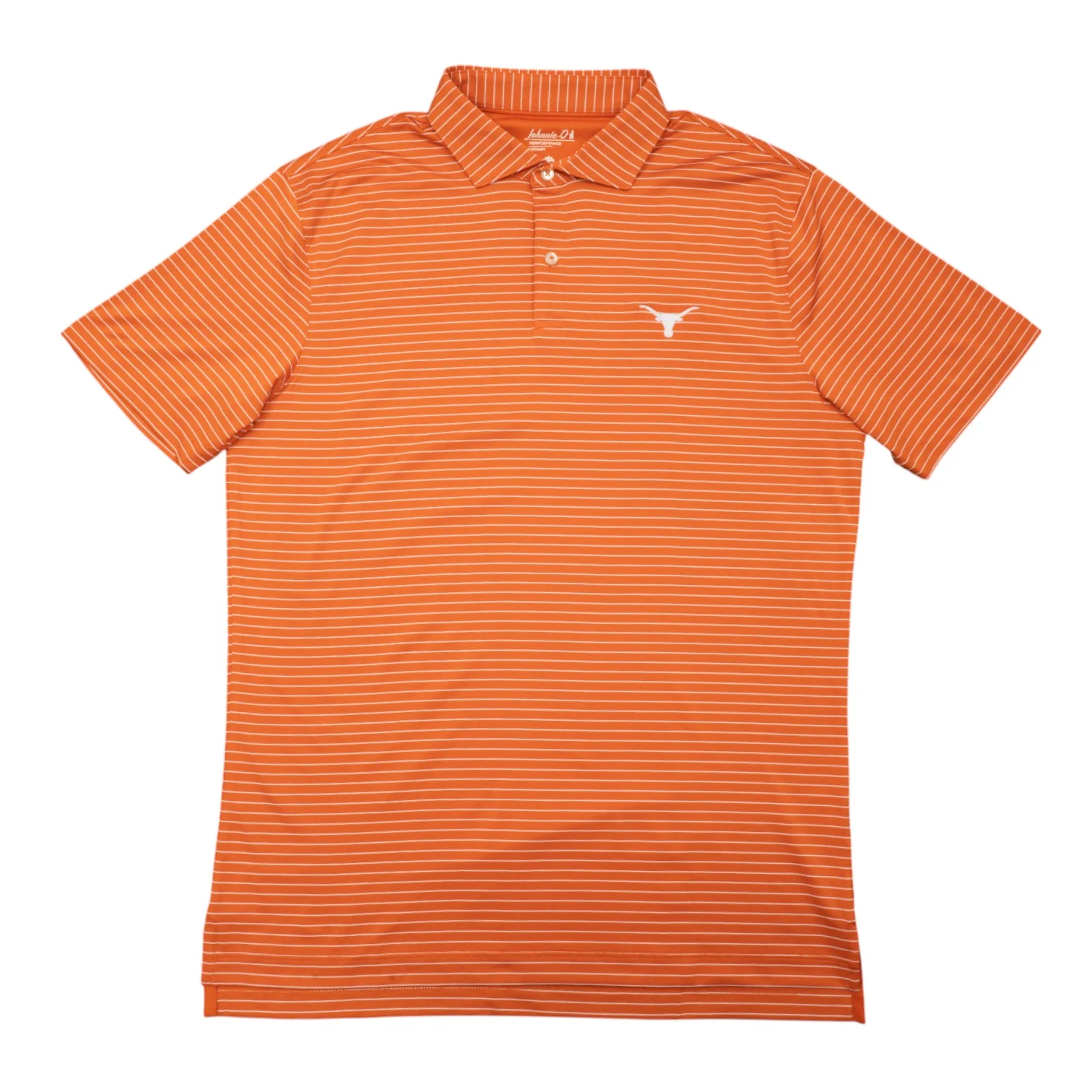 Johnnie-O Texas Longhorns Beau Pinstripe Polo