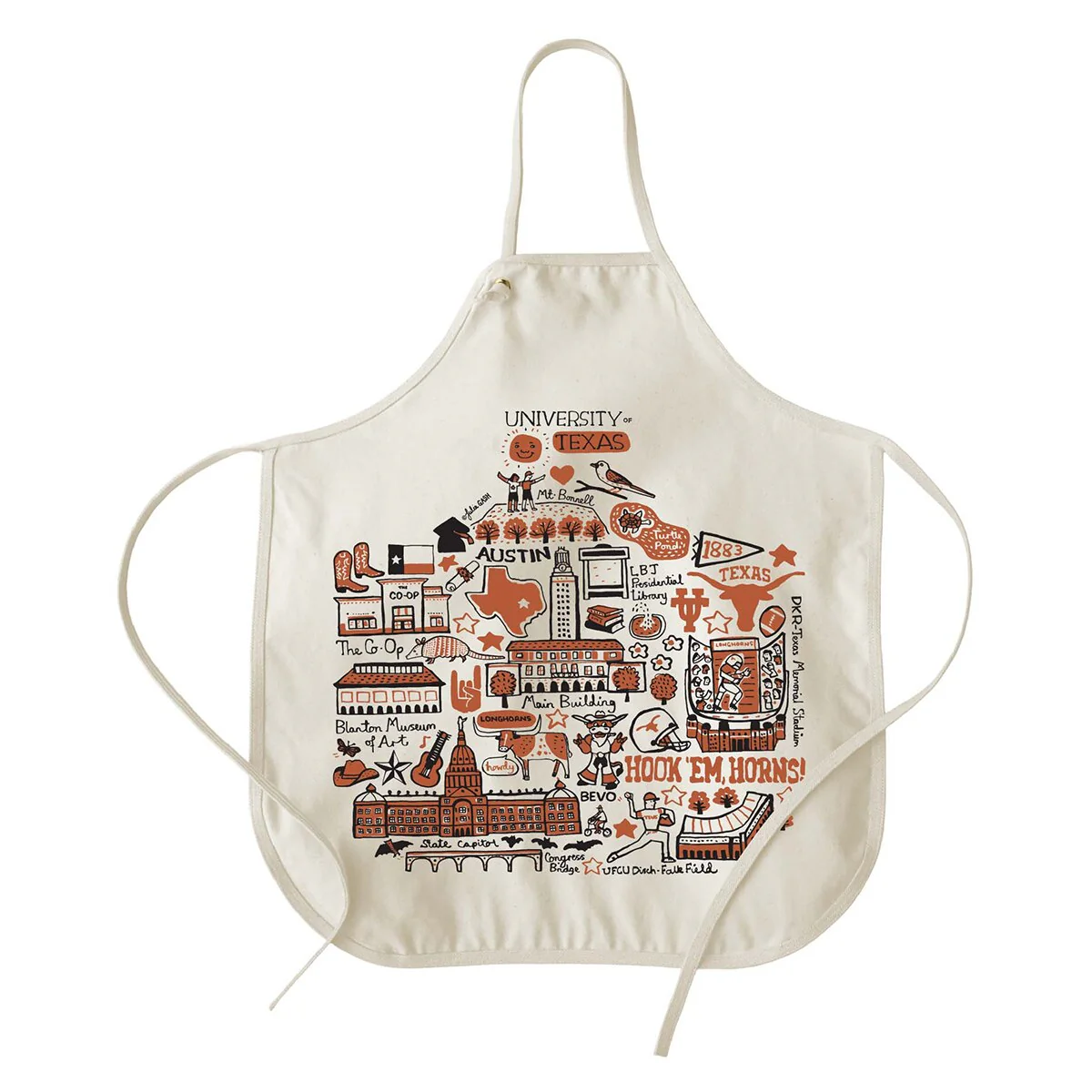 Julia Gash University of Texas Canvas Apron