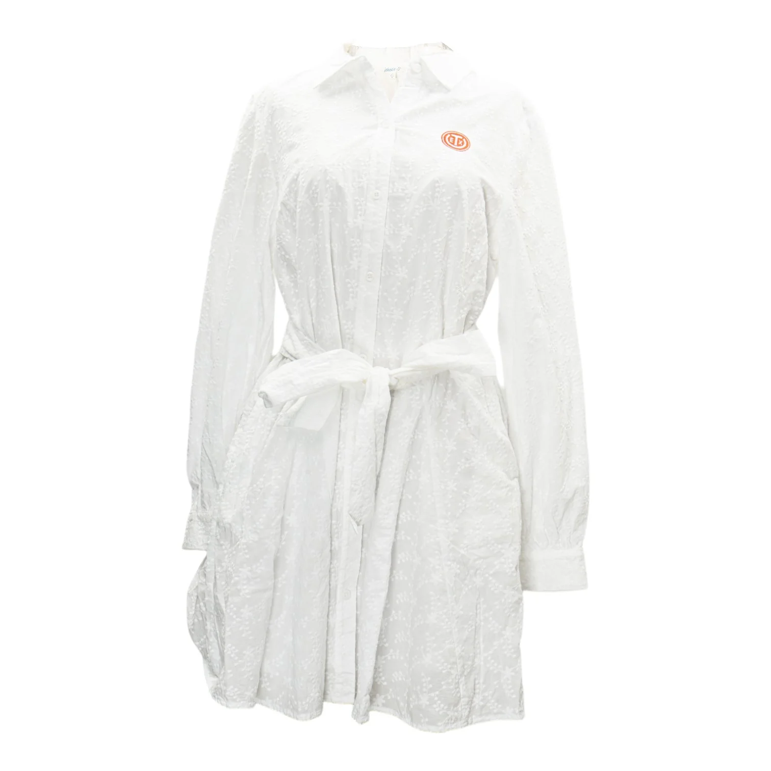 Johnnie-O Texas Exes Jenna Embroidered Flirty Flare Mini Dress