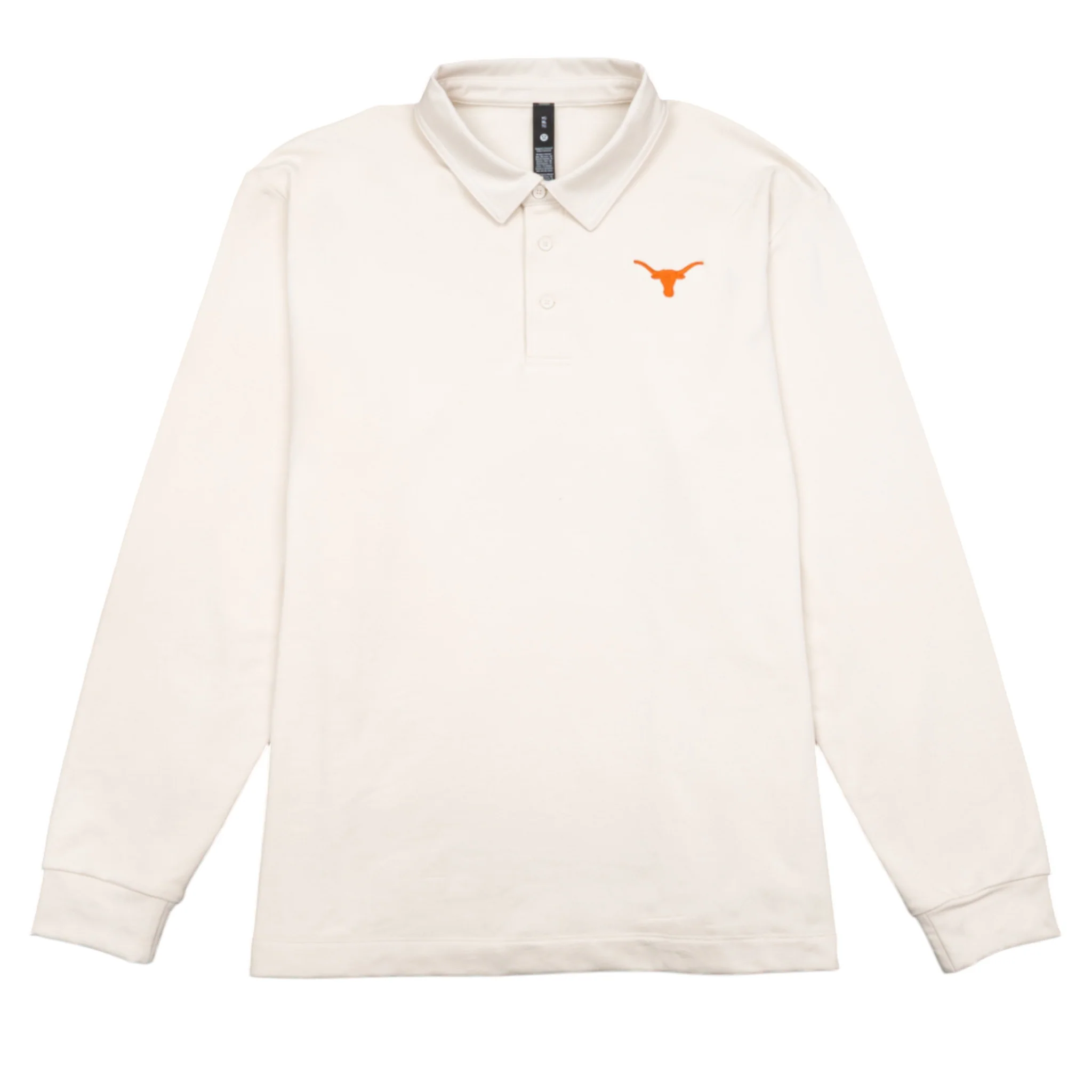 lululemon Texas Longhorns French Terry Long Sleeve Rugby Polo
