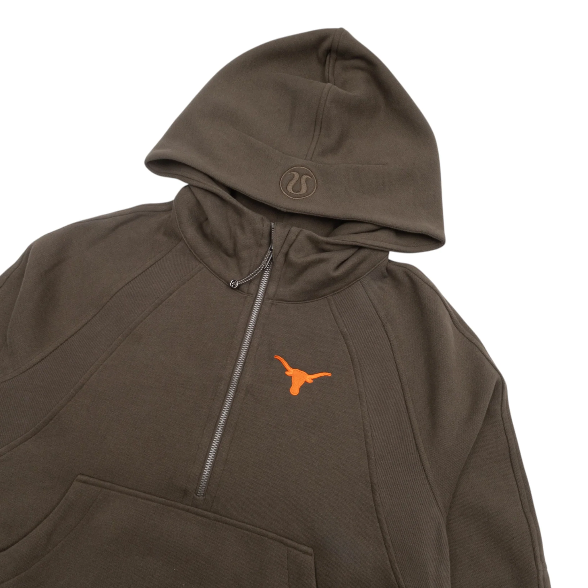 Lululemon Texas Longhorns Scuba Oversized Half-Zip Hoodie - Image 14