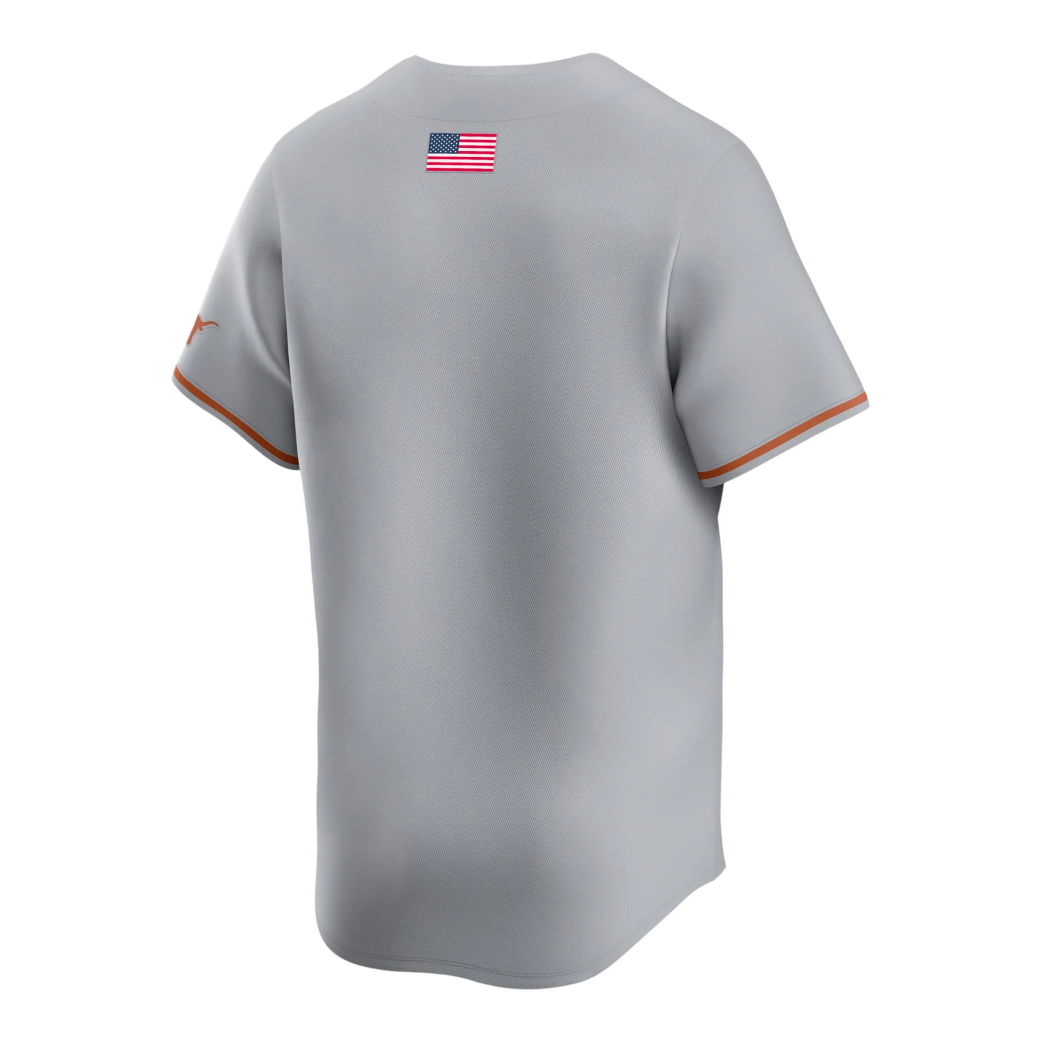 Nike Texas Longhorns Baseball Gray Jersey - Image 2