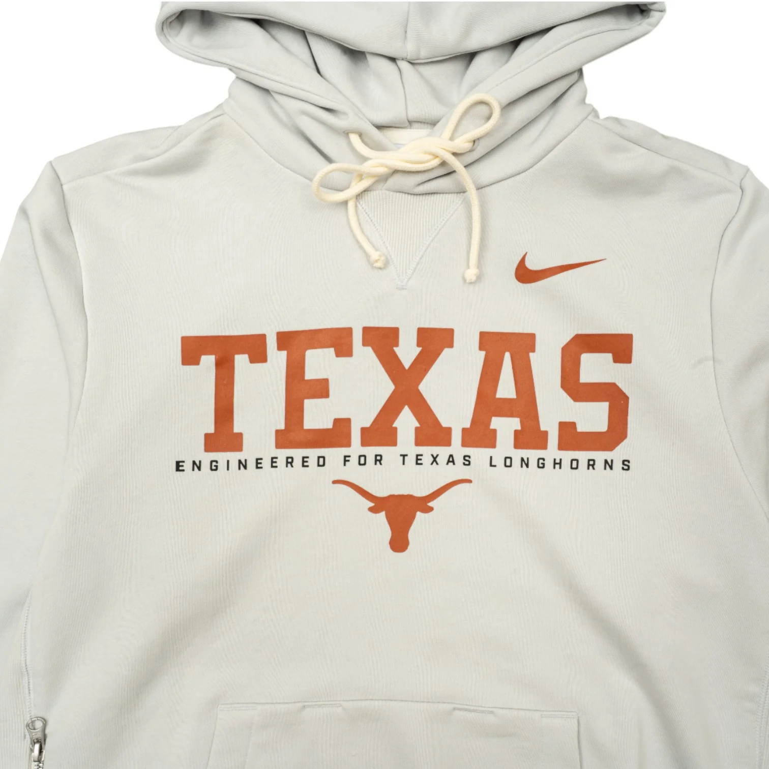 Nike Texas Longhorns Block Dri-FIT Fleece Hoodie - Image 2