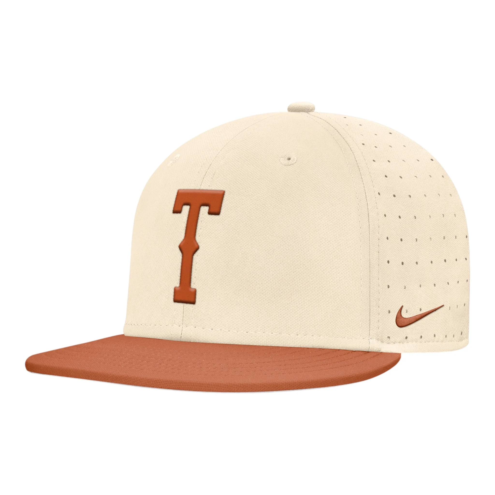 Nike Texas Longhorns Dri Fit Aero Bill Fitted Hat