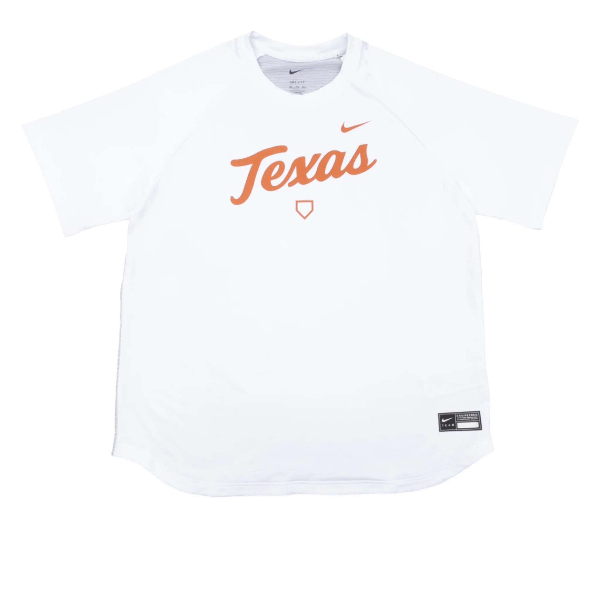 Nike Texas Longhorns Pregame Softball Dri Fit Top - Image 2