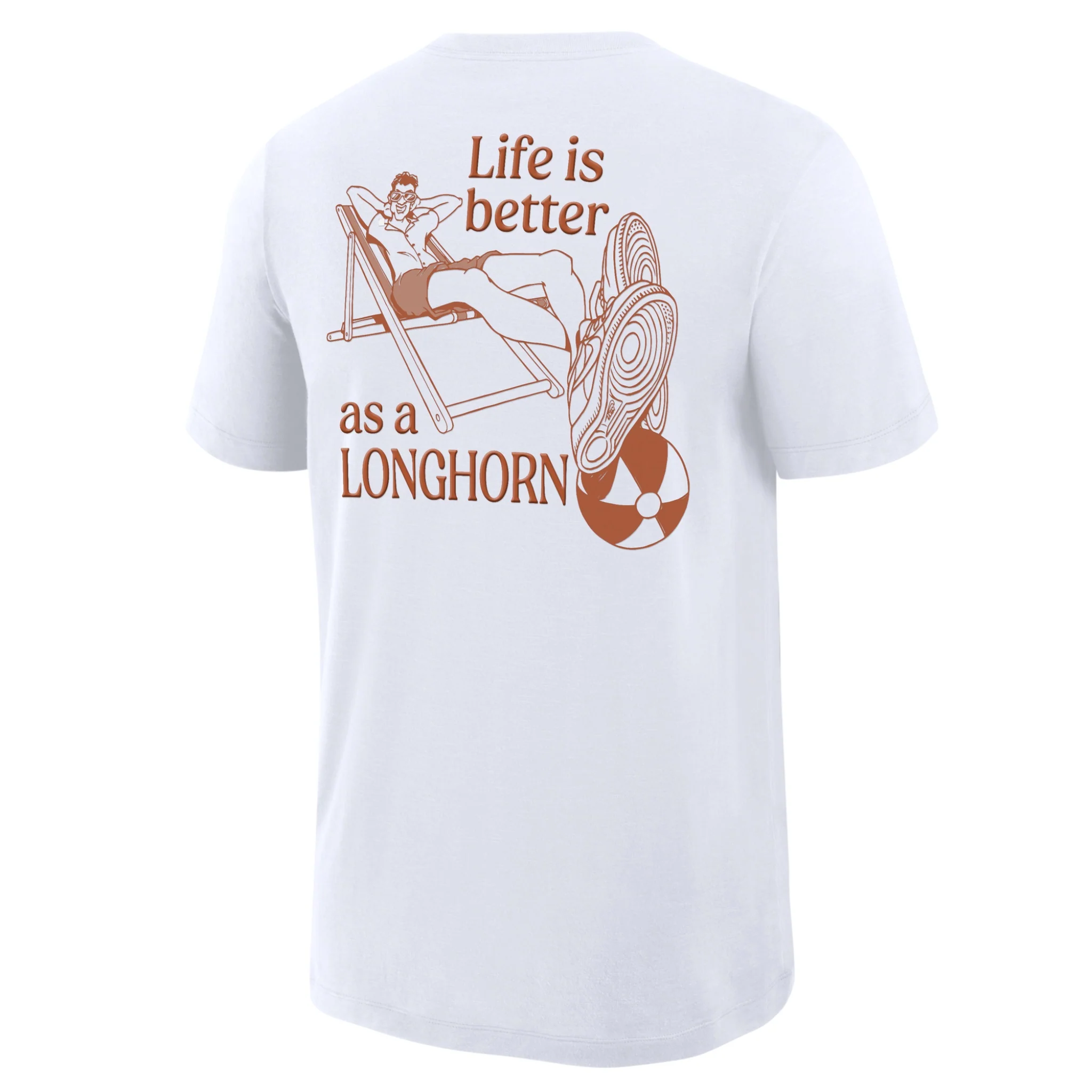 Nike Texas Longhorns Spring Break Slub Tee - Image 2