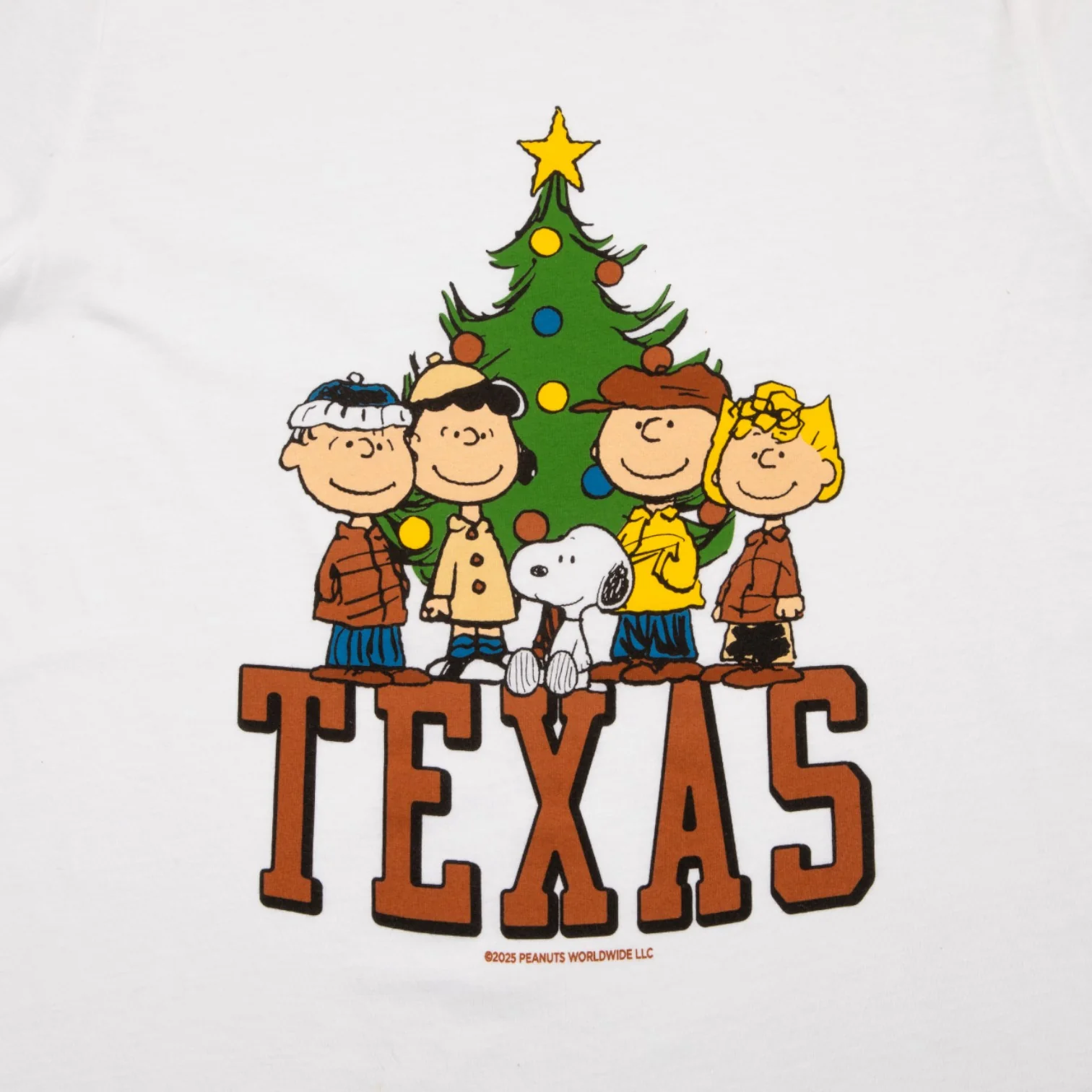 Peanuts Holiday Tree Tee - Image 2
