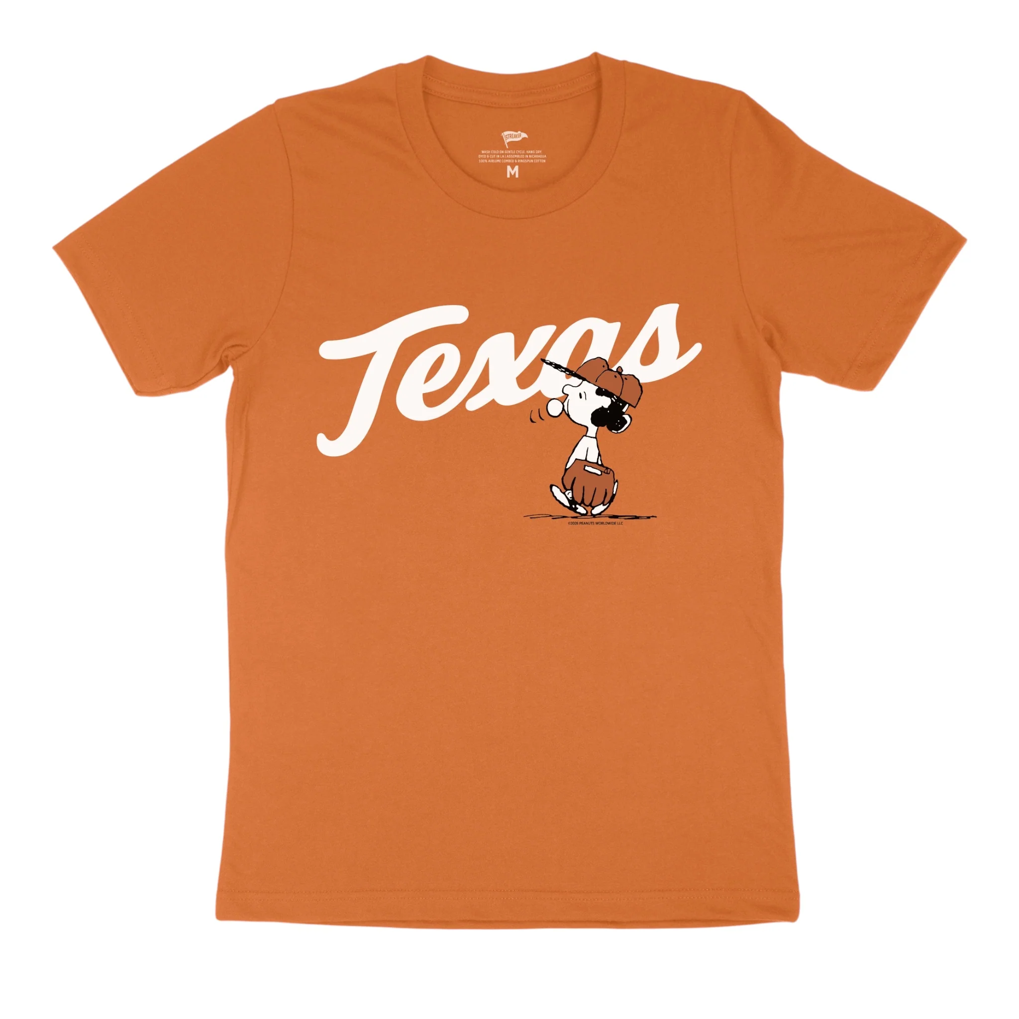 Peanuts Texas Lucy in Outfield Tee