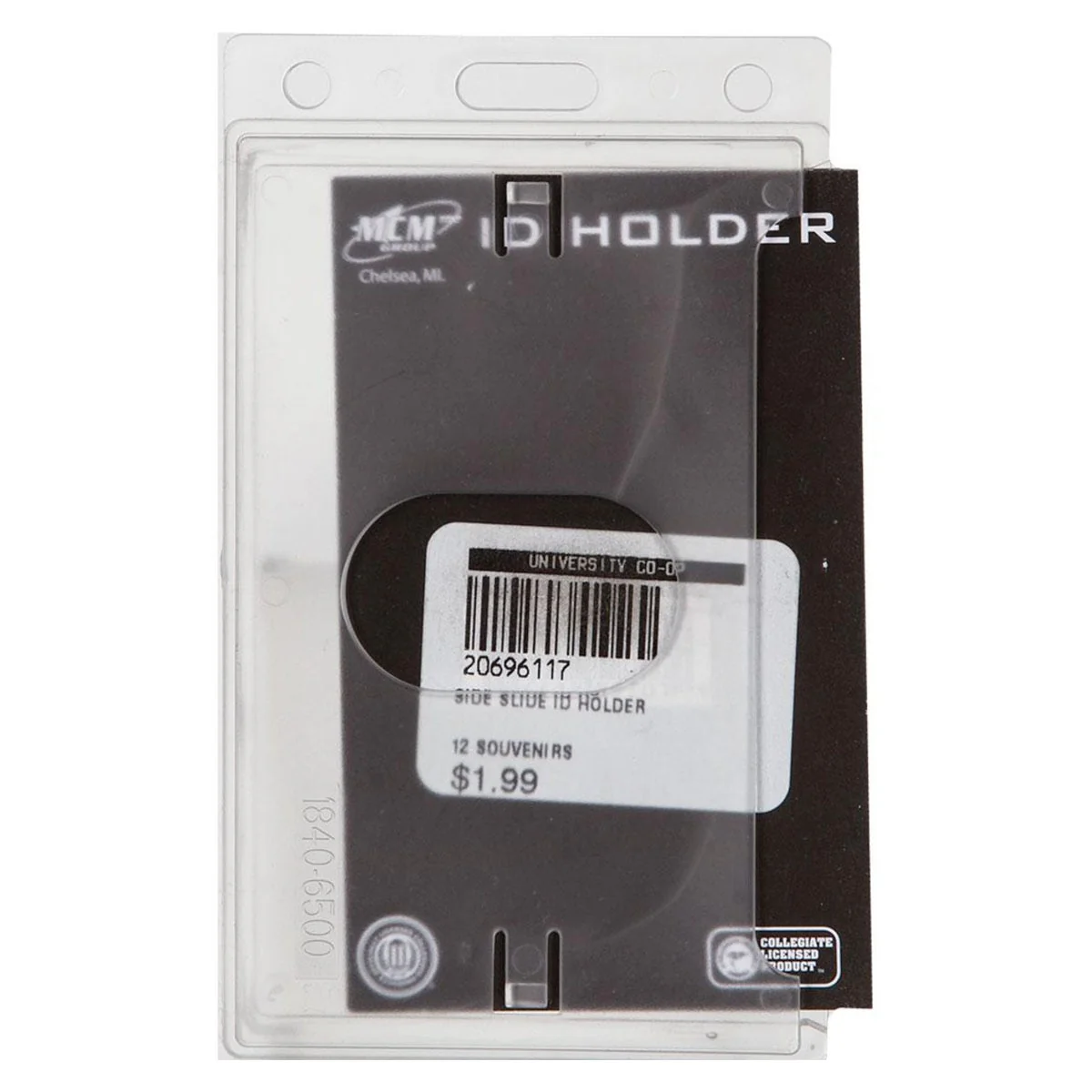 Portrait Side-Slide ID Holder