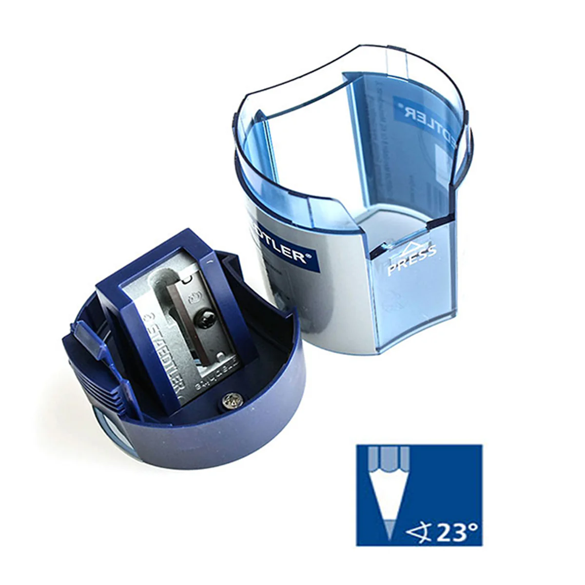 Staedtler Mars Pencil Sharpener with Canister - Image 3