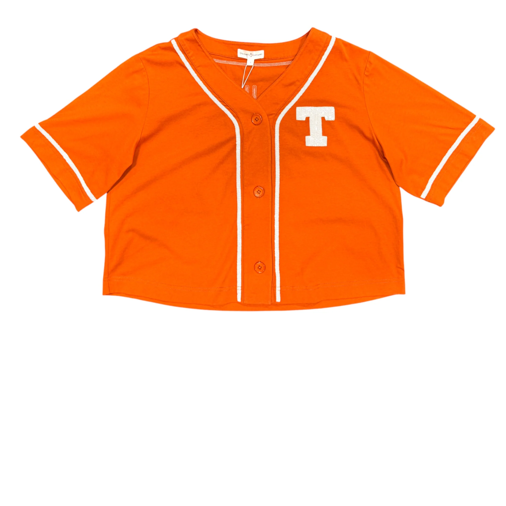 Stewart Simmons Texas Longhorns Outfield Sequin Baseball Jersey