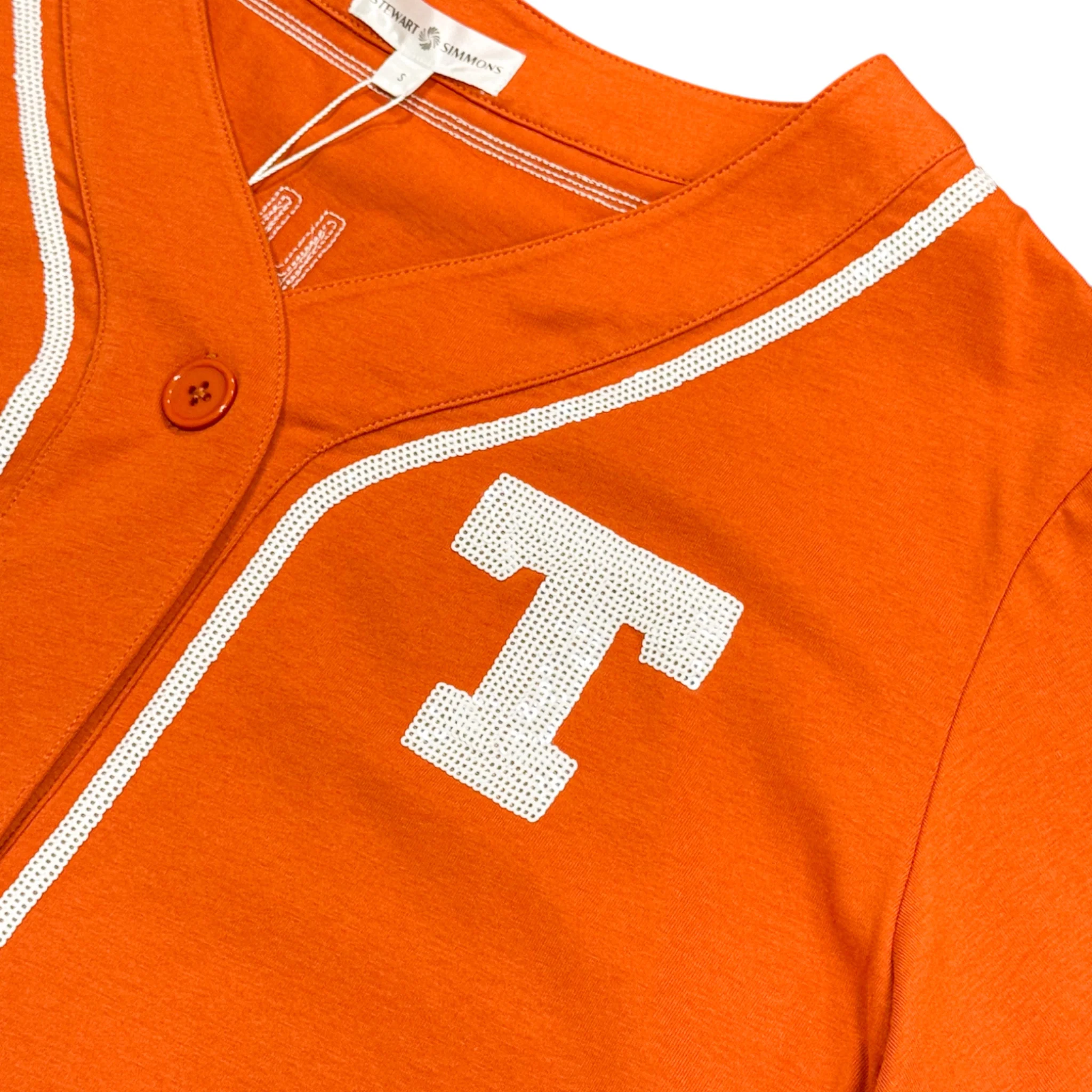 Stewart Simmons Texas Longhorns Outfield Sequin Baseball Jersey - Image 2