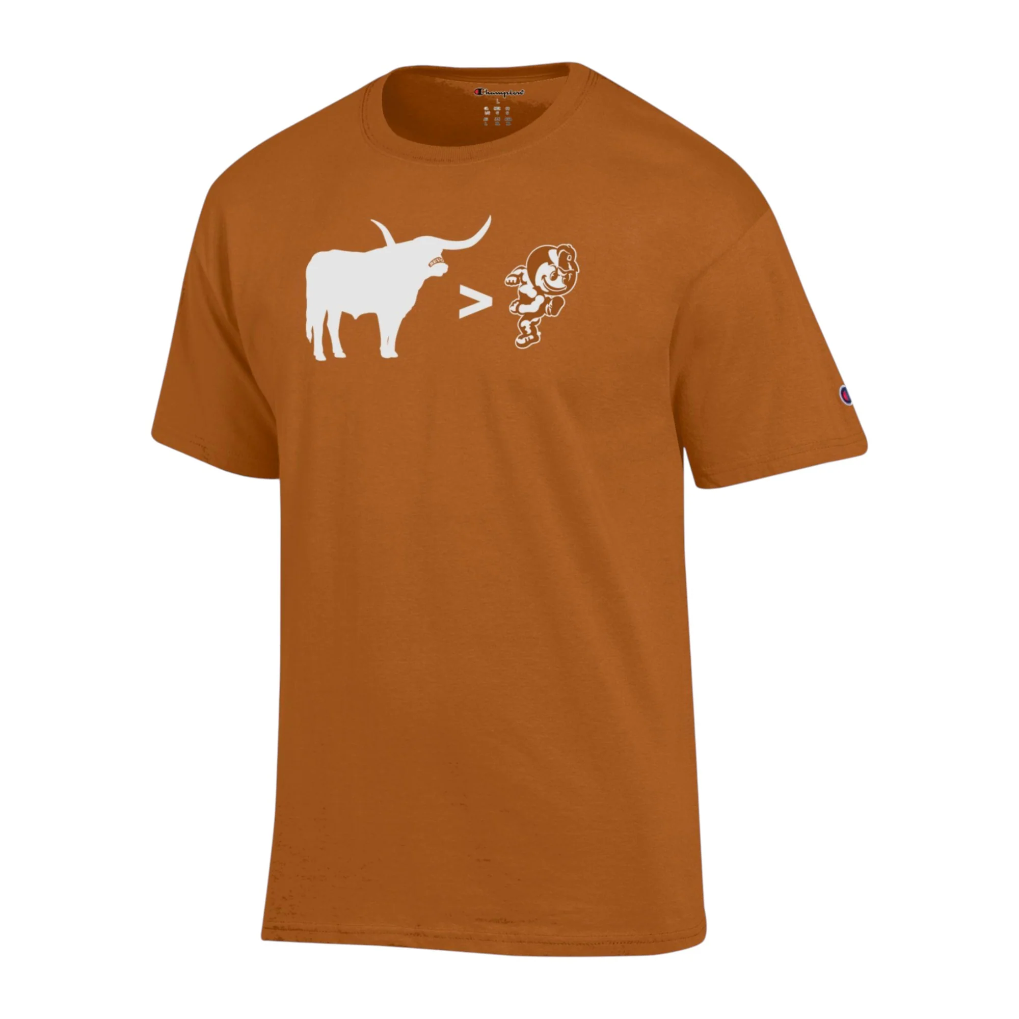 Champion Texas Longhorns Greater than Buckeyes Tee