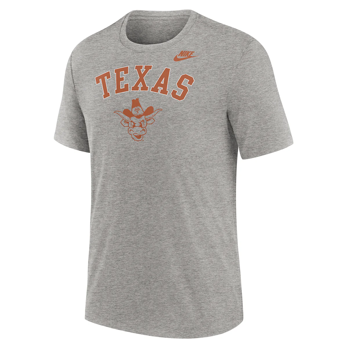 Nike Texas Longhorns Triblend Arch Over Vault Bevo Tee - Image 2
