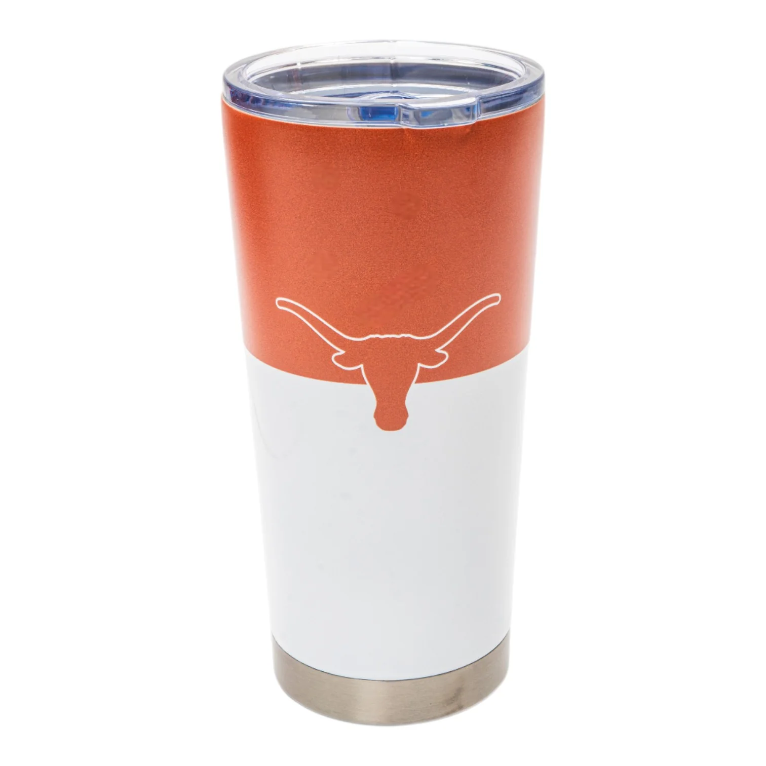 Texas Longhorns 20oz Colorblock Stainless Tumbler - Image 2