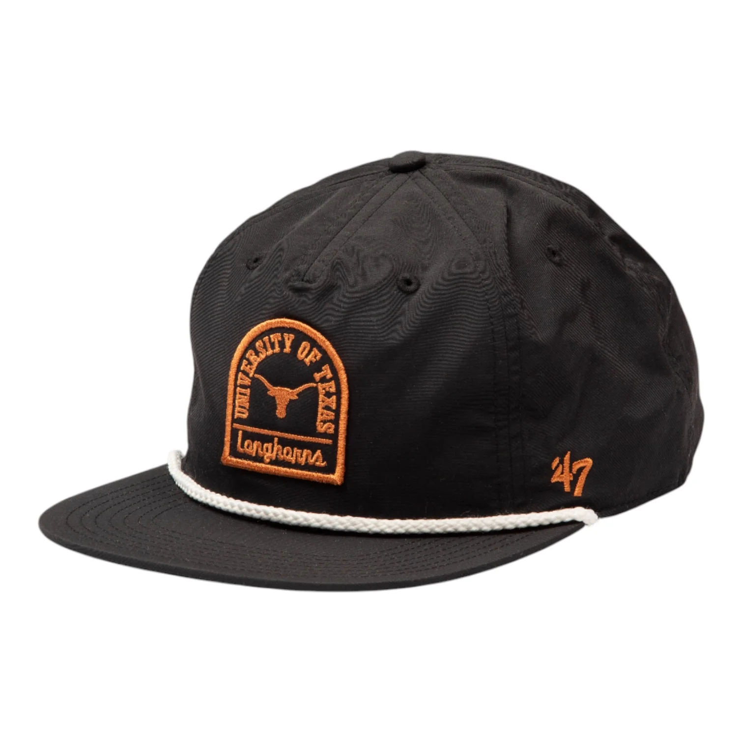 Texas Longhorns ’47 Black Pier Captain Relaxed Fit Hat