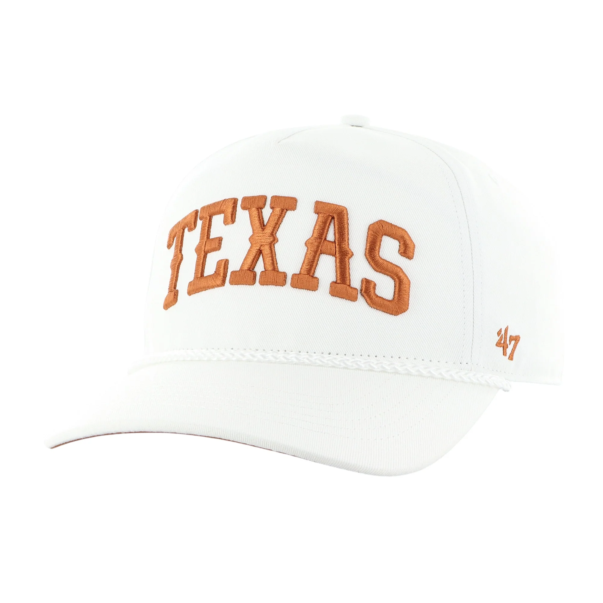 Texas Longhorns '47 Embroidered White Rope Hitch Hat