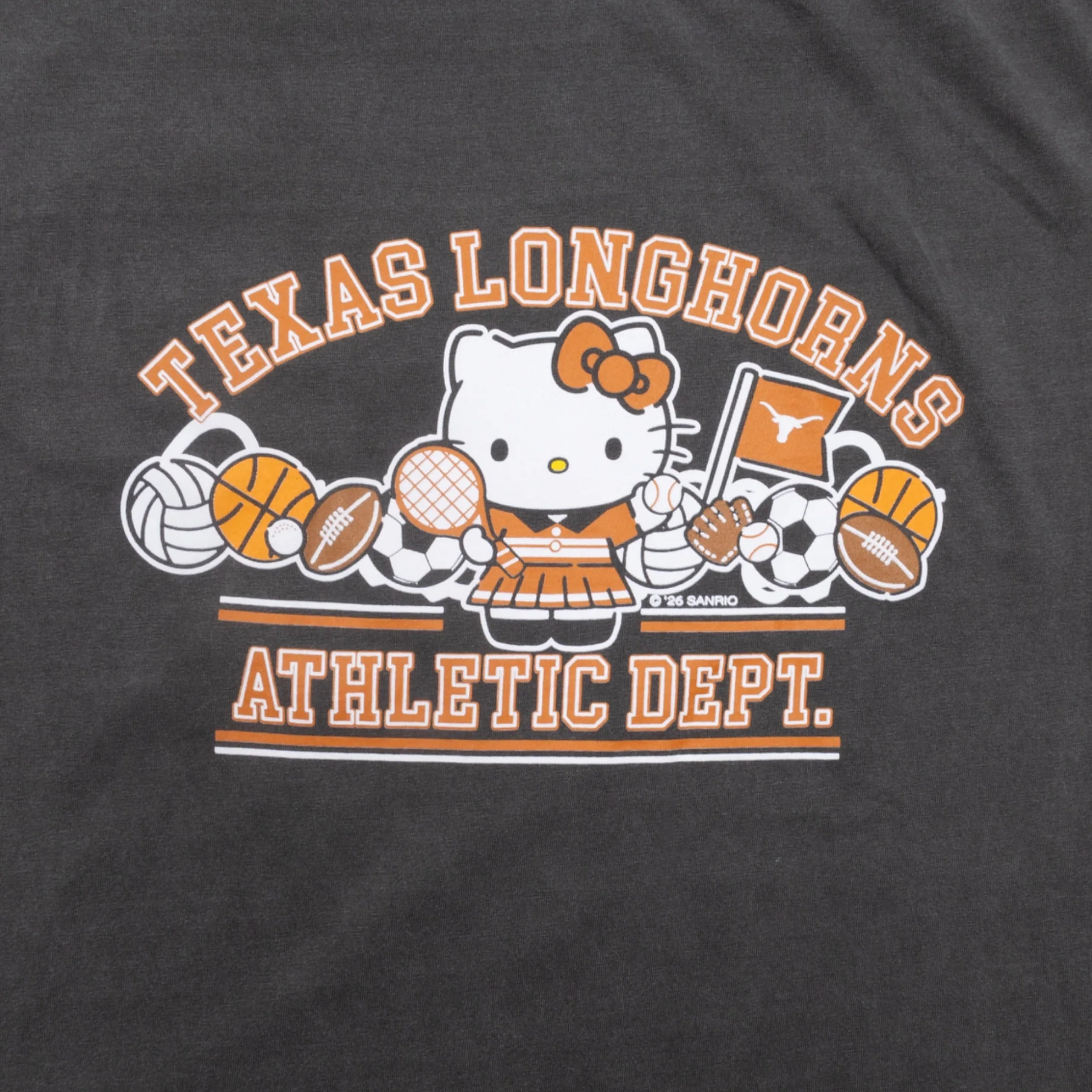 Texas Longhorns All Sports Hello Kitty Tee - Image 2