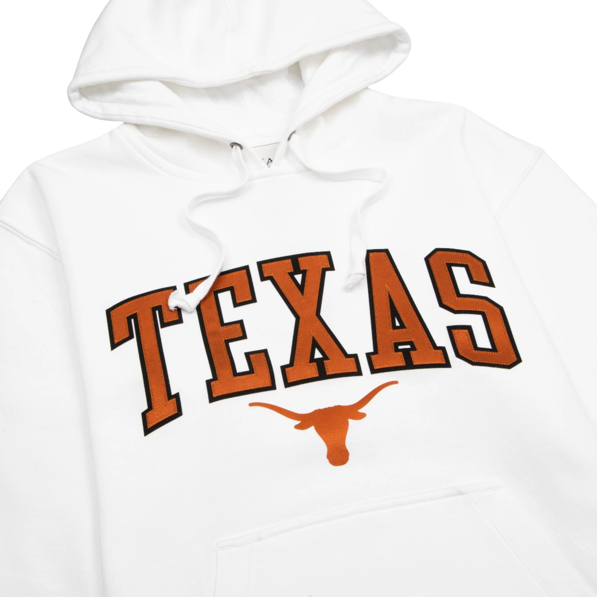 Texas Longhorns Arch Texas Applique Big Cotton Hoodie - Image 7