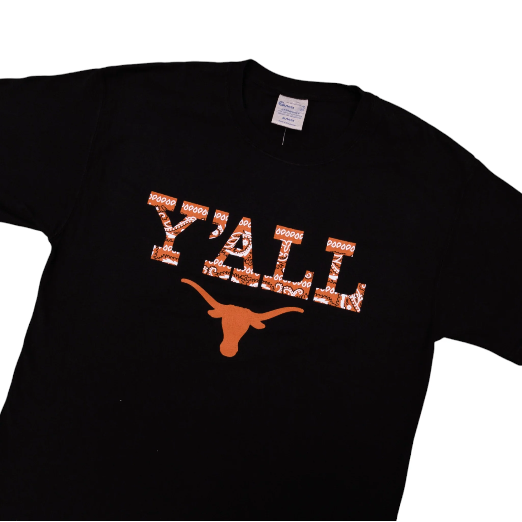Texas Longhorns Bandana Y'all ComfortWash Tee - Image 3