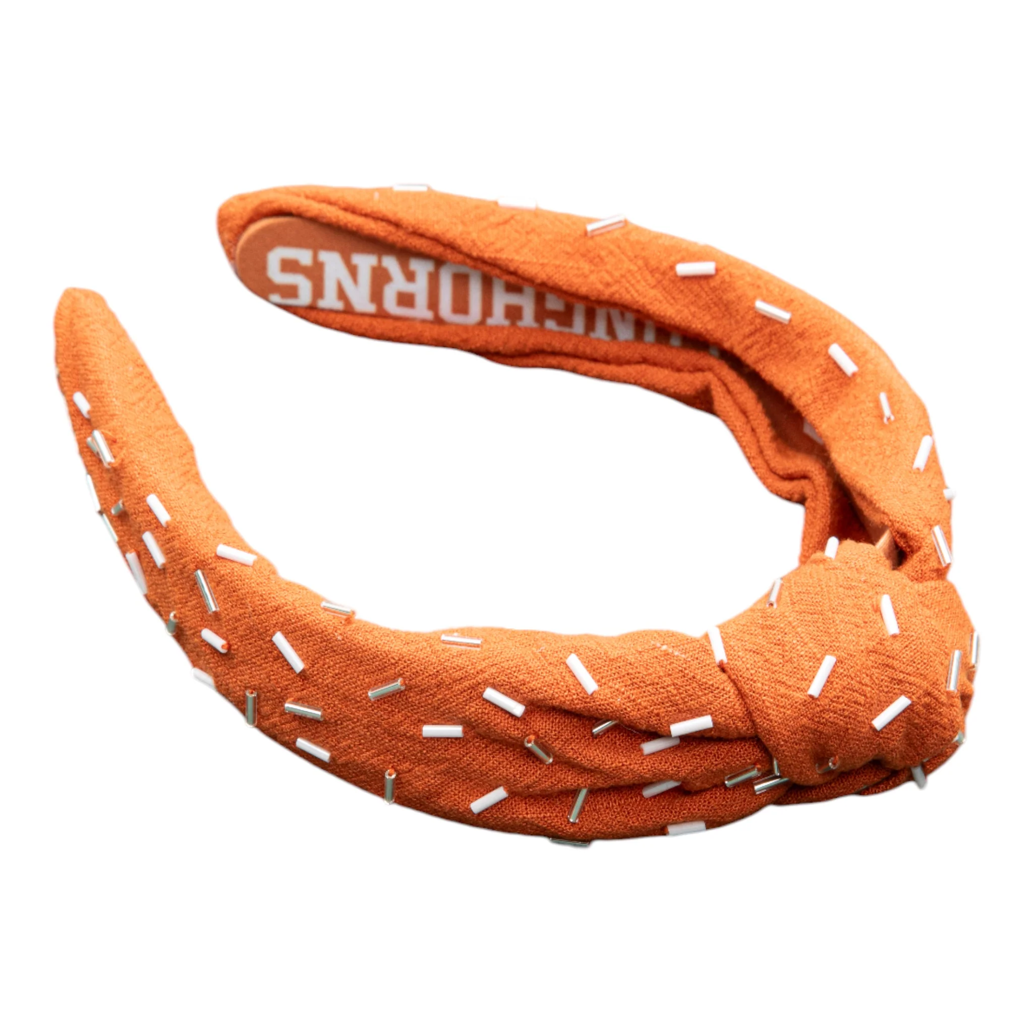 Texas Longhorns Confetti Knot Headband - Image 2