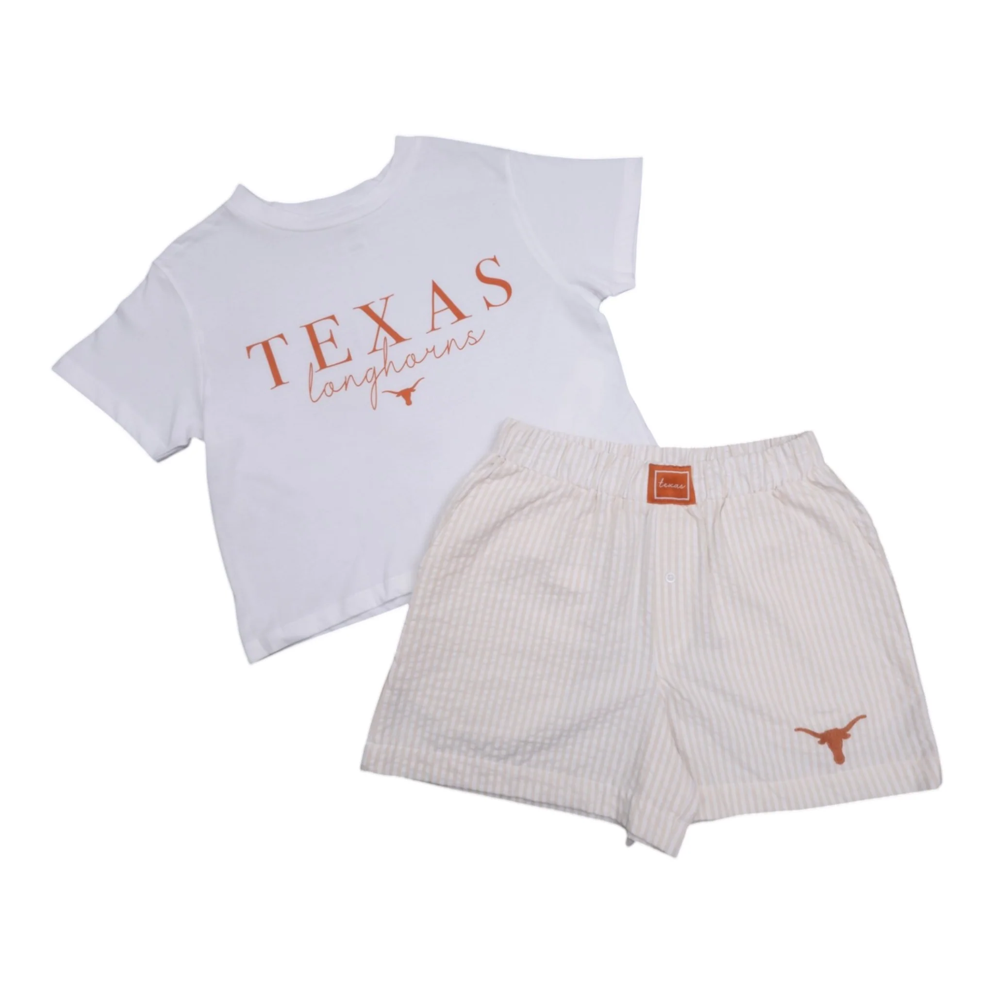 Texas Longhorns Copeland Top and Boxer Short Set