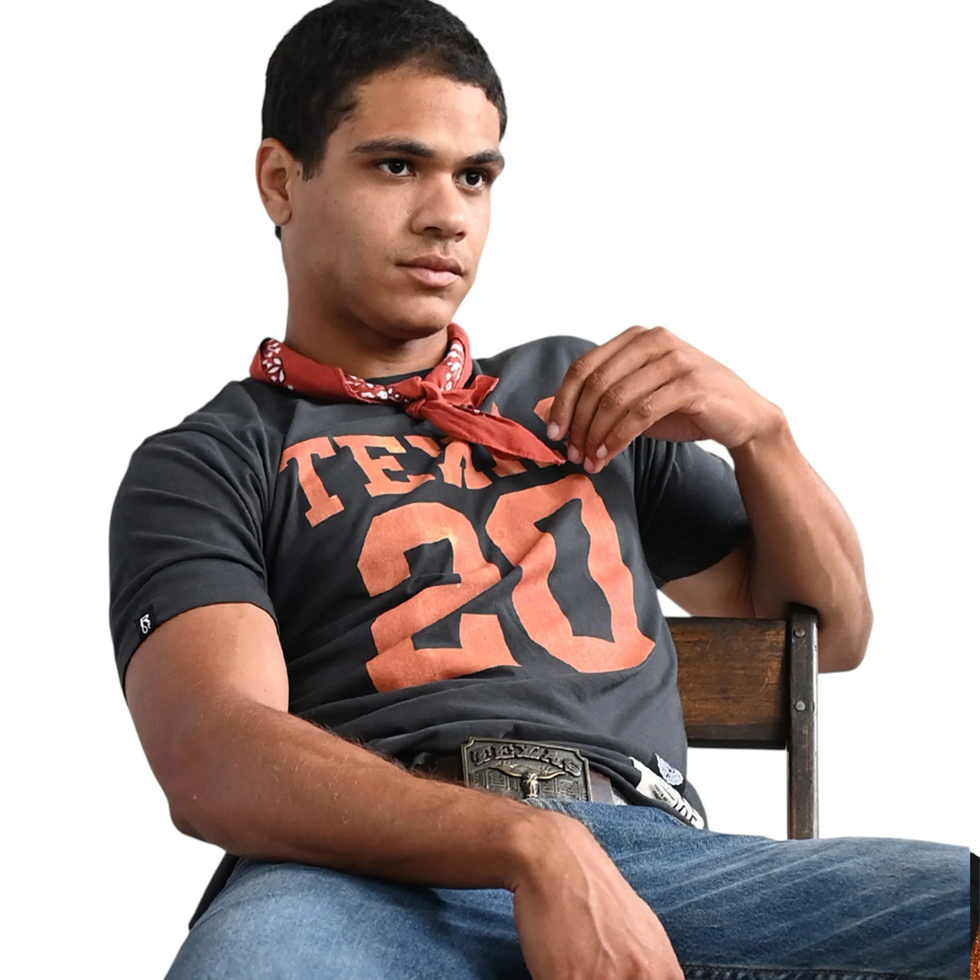 Texas Longhorns Earl Campbell #20 Tee - Image 2