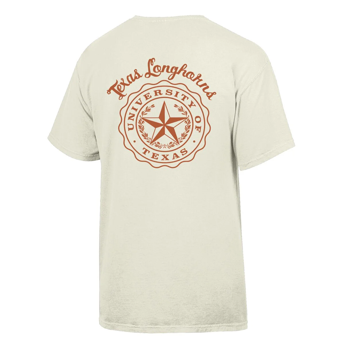 Texas Longhorns Faux Seal/Texas Star ComfortWash Tee