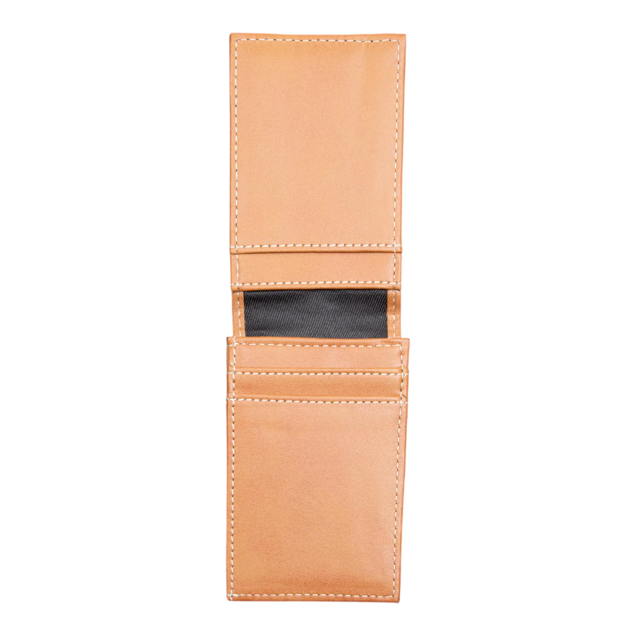 Texas Longhorns Front Pocket Brown Wallet - Image 3