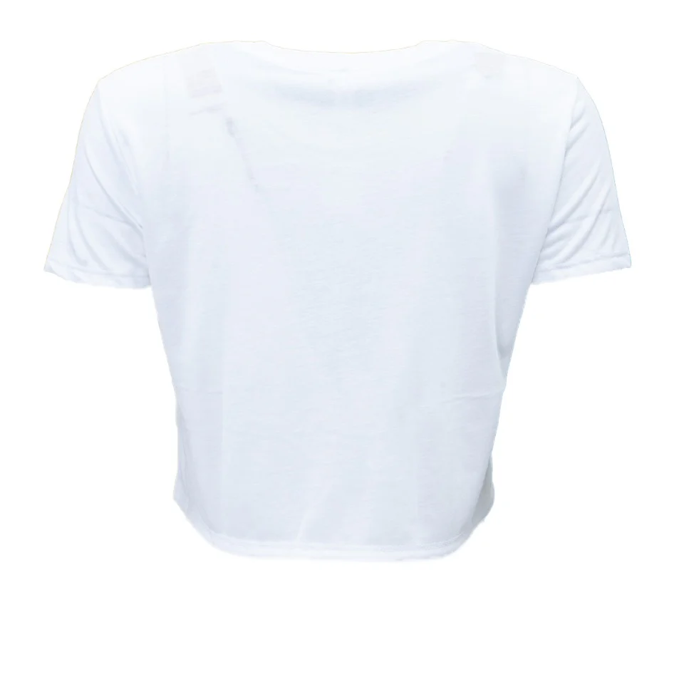 Texas Longhorns Glitter Flowy Crop Tee - Image 3