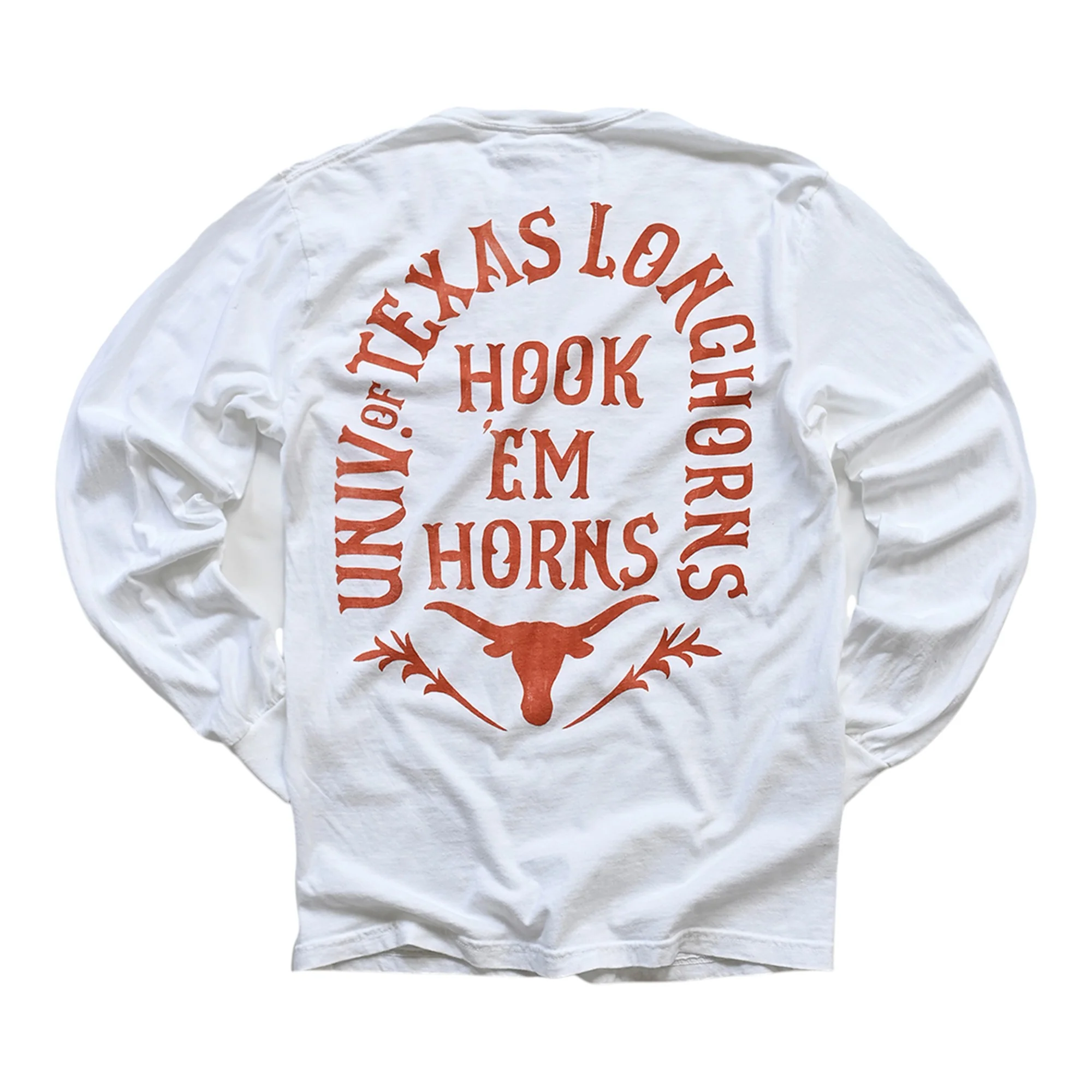 Texas Longhorns Hook' Em Long Sleeve Tee - Image 3