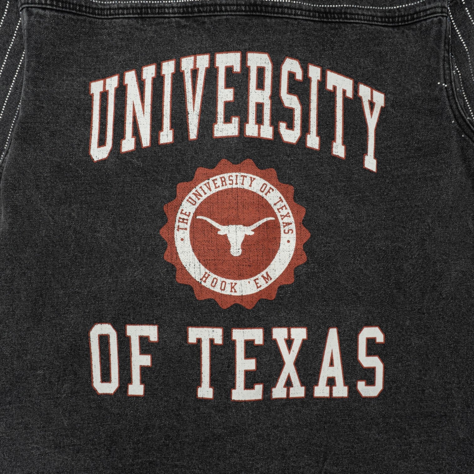 Texas Longhorns Instant Replay Rhinestone Denim Jacket - Image 4