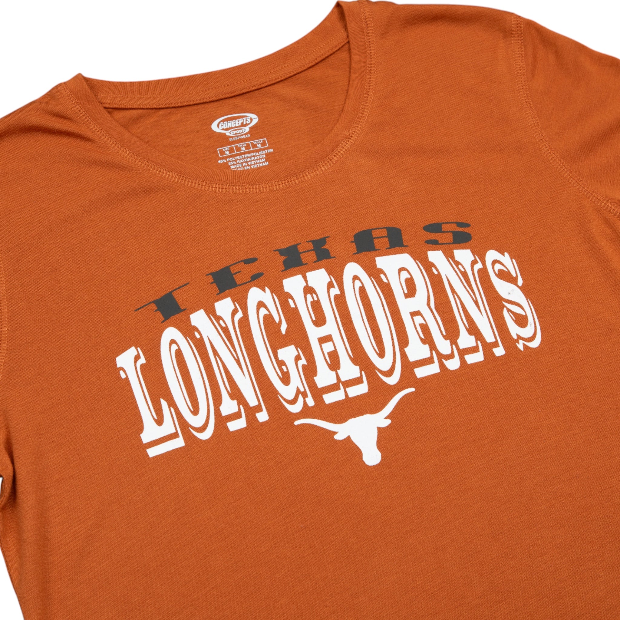 Texas Longhorns Plaid Packaged Sleep Set - Image 3