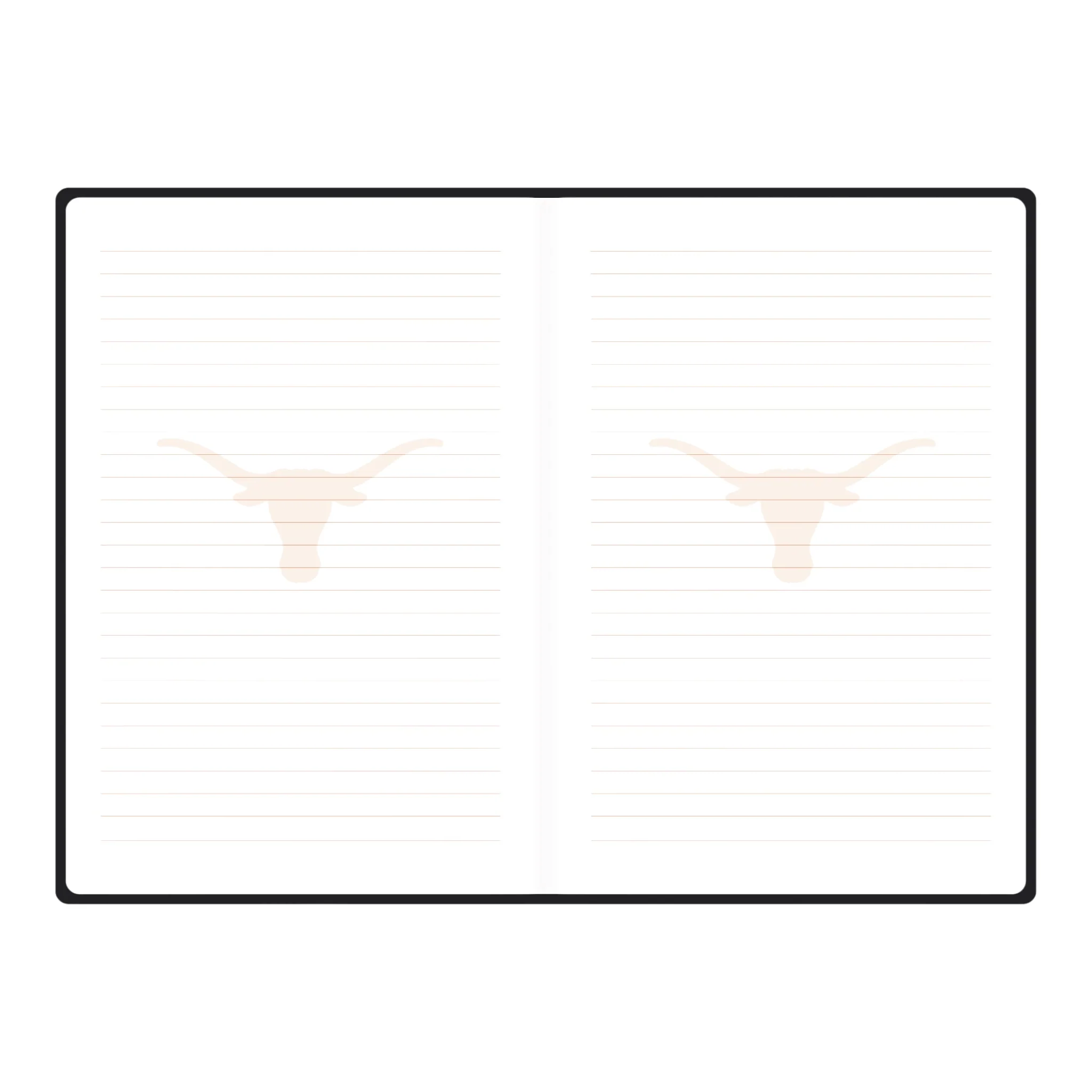 Texas Longhorns Ruled Travel Diary Notebook - Image 2