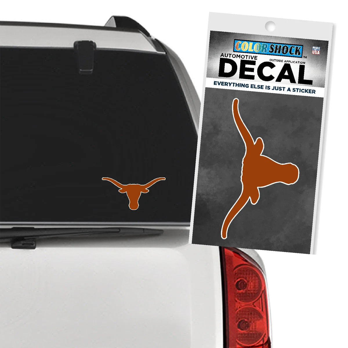 Texas Longhorns Silhouette Decal