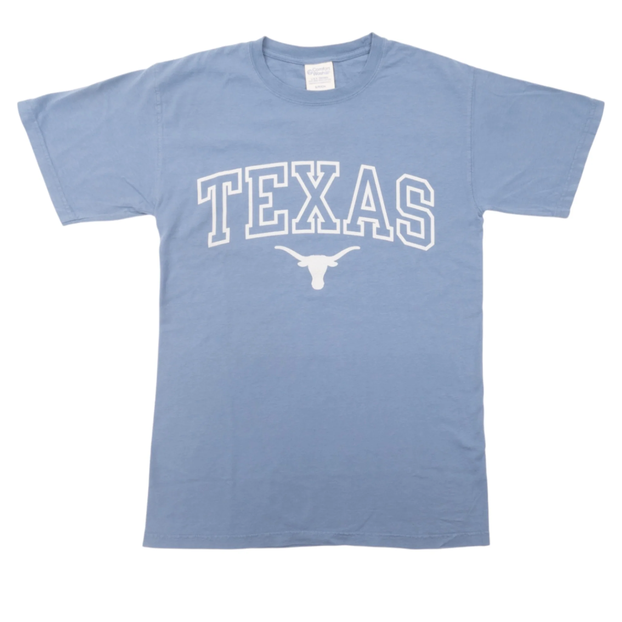 Texas Longhorns Spring Arch Over Bevo ComfortWash Tee - Image 3