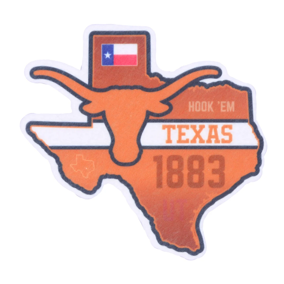 Texas Longhorns State Felt Banner