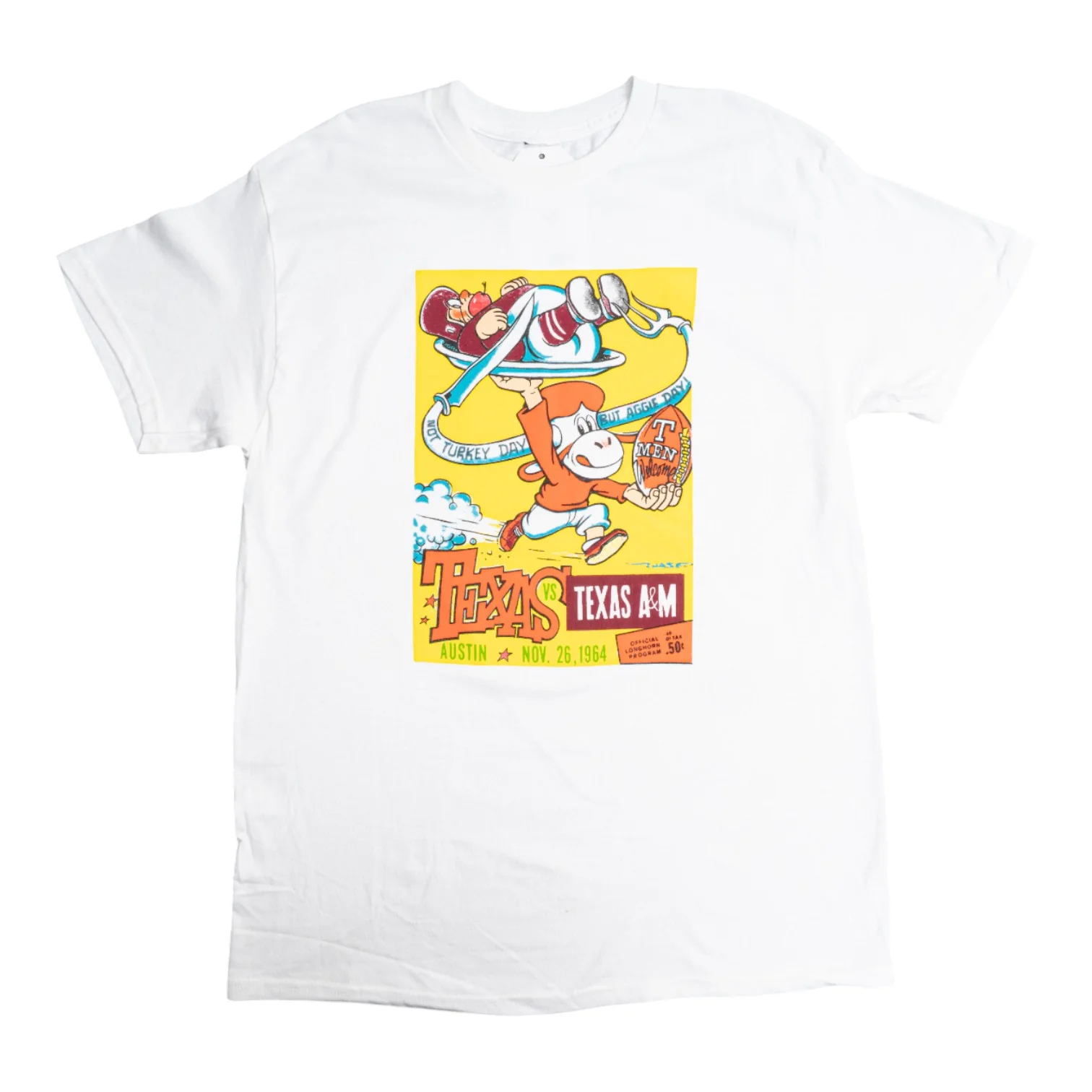 Texas Longhorns Vault Aggie on a Plate Tee