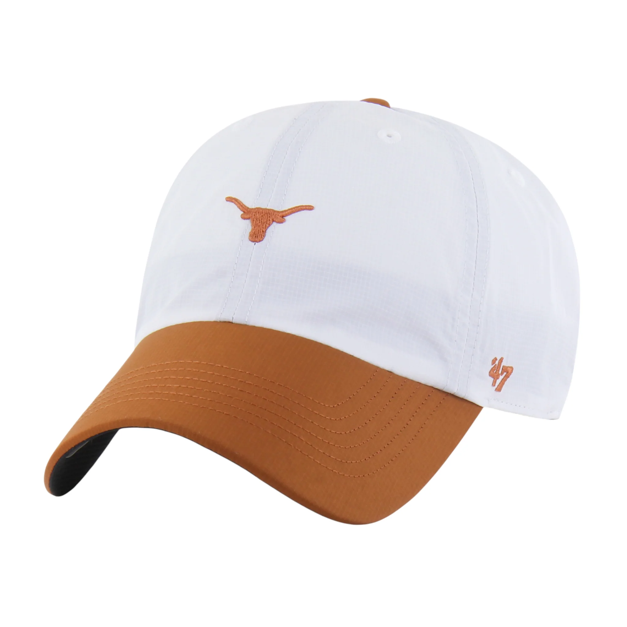 Texas Longhorns White Vista Two Tone '47 Clean Up Hat
