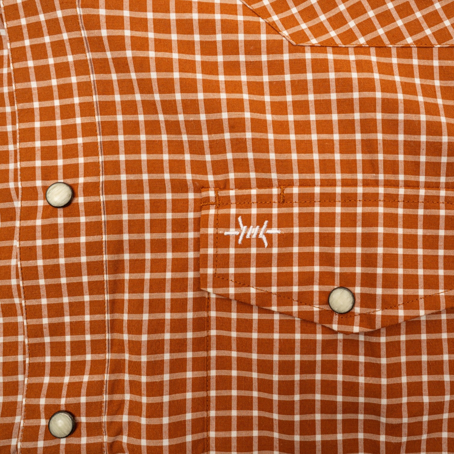 Texas Standard Short Sleeve Ranger Pearl Snap Dress Shirt - Image 2