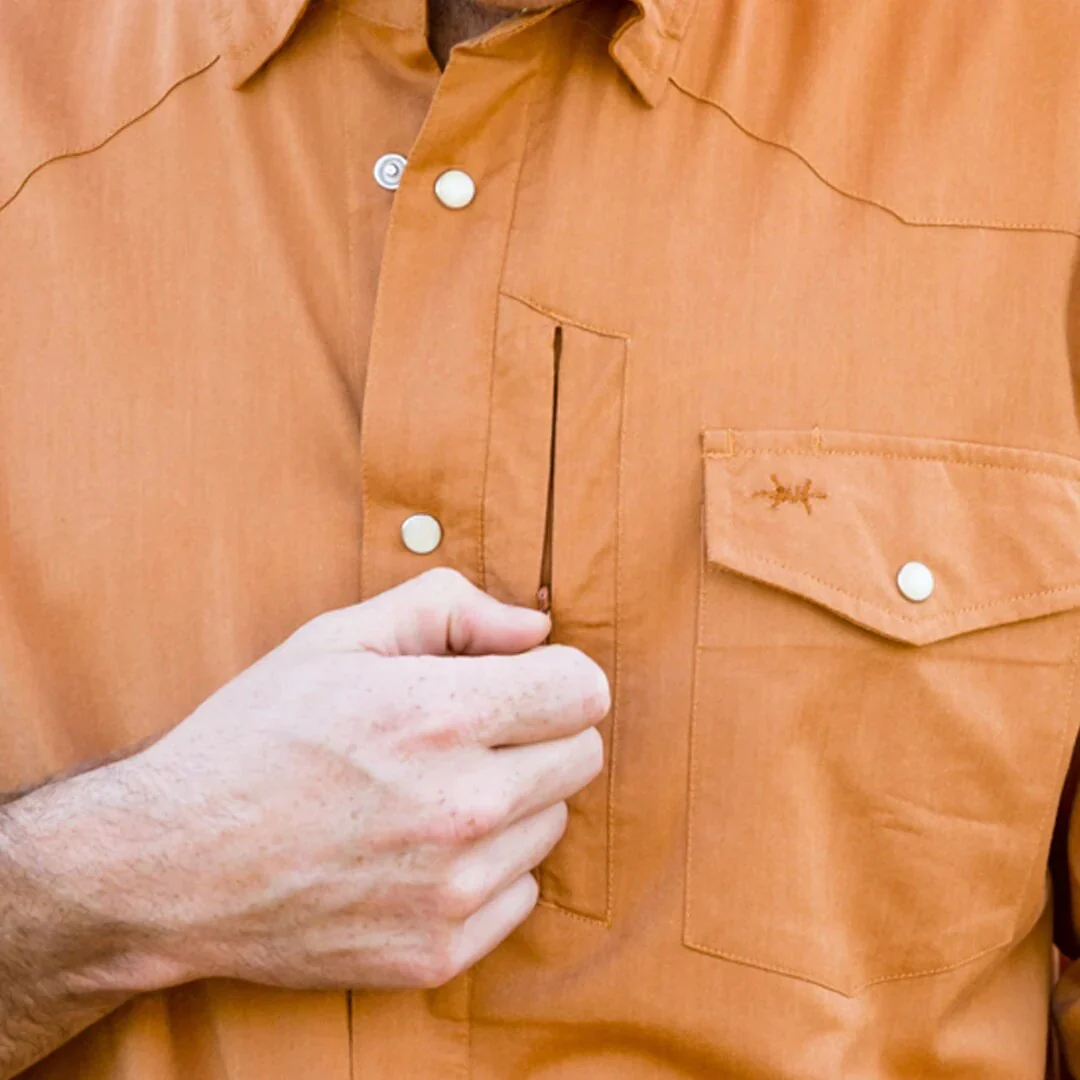 Texas Standard Western Field Short Sleeve Dress Shirt - Image 2