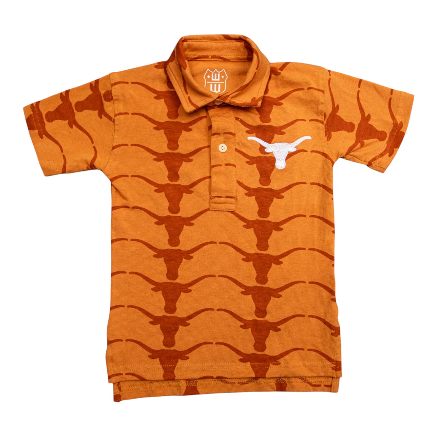 Toddler Texas Longhorns Embroidered Polo